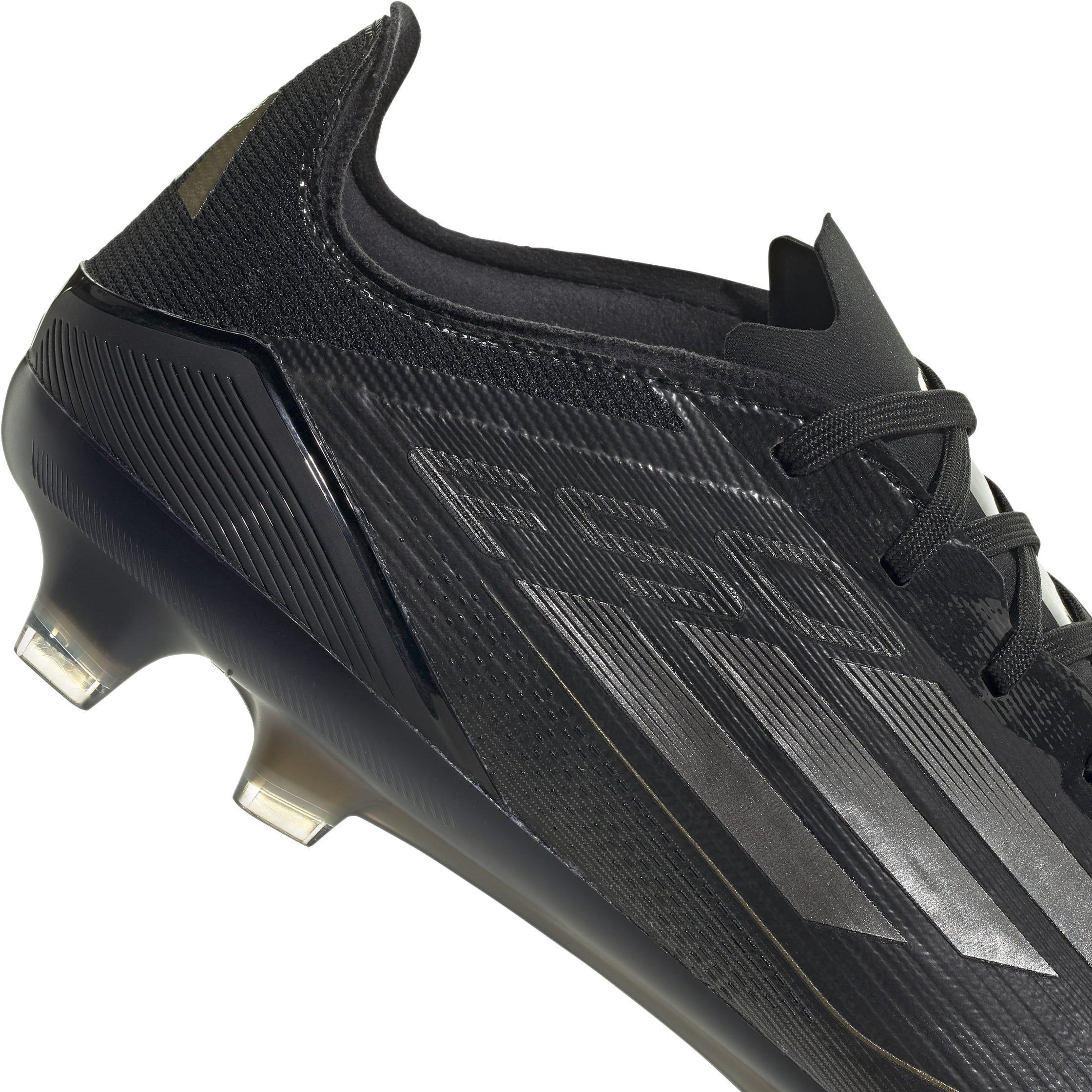 Zwart/Zilver - adidas - F50 Pro Firm Ground Football Boots - 7