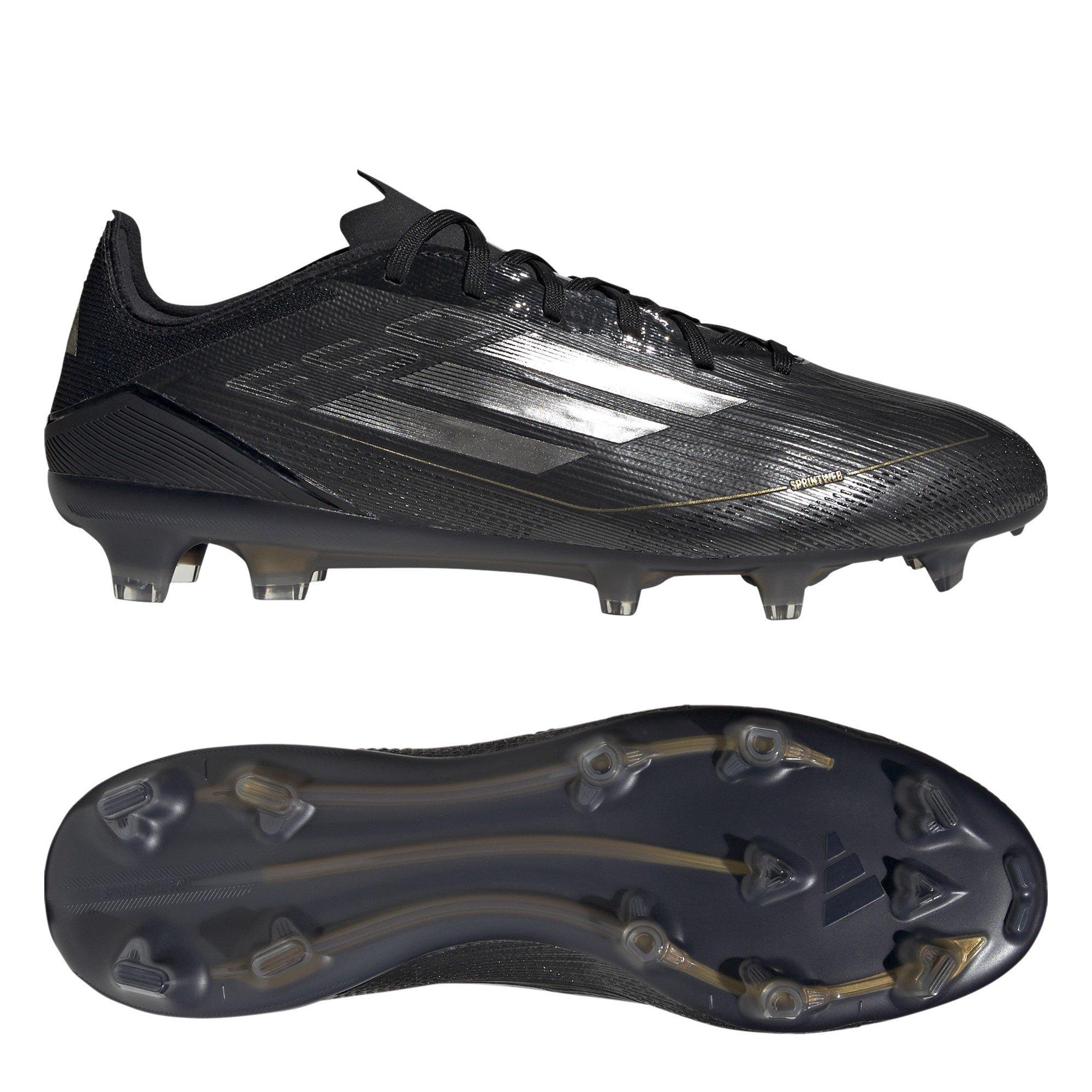 Zwart/Zilver - adidas - F50 Pro Firm Ground Football Boots - 10