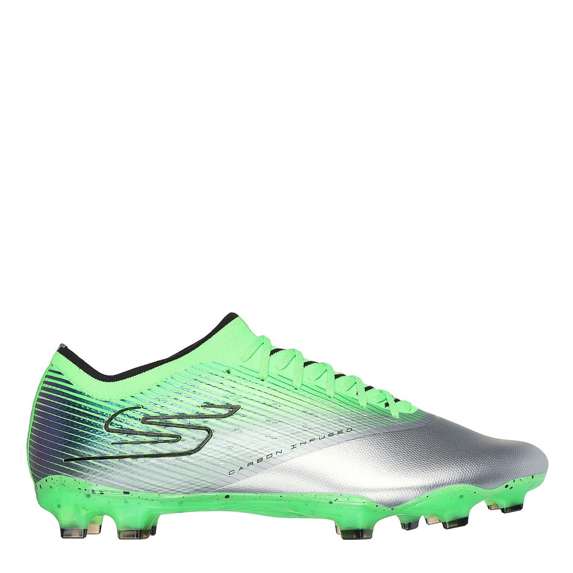 Skechers Men's Razor Adults Firm Ground Football Boots - Silver - 7.5 (41.5)