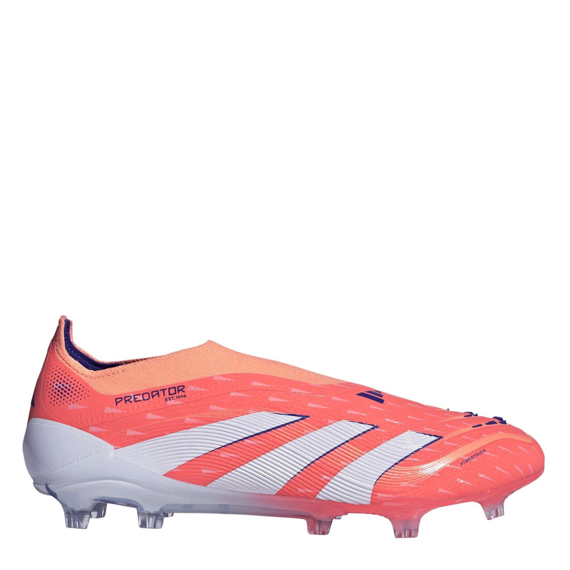 Adidas Men's Predator Elite Firm Ground Football Boots - Signal Coral - 6.5 (40)