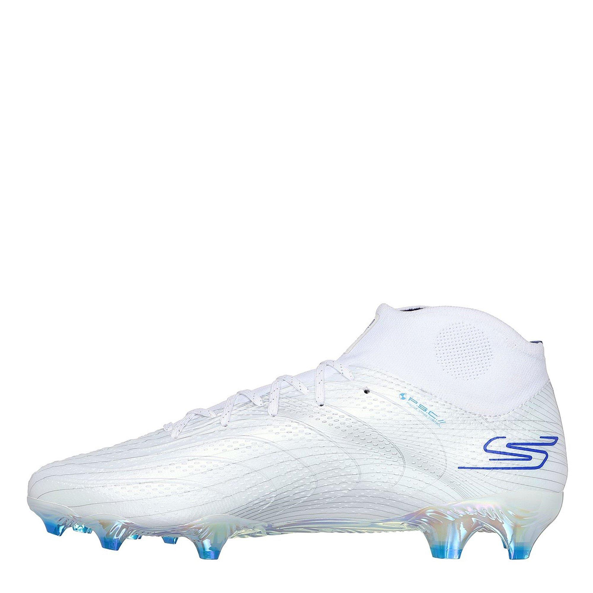Blanco - Skechers - SKX 01 High Adults Firm Ground Football Boots - 2