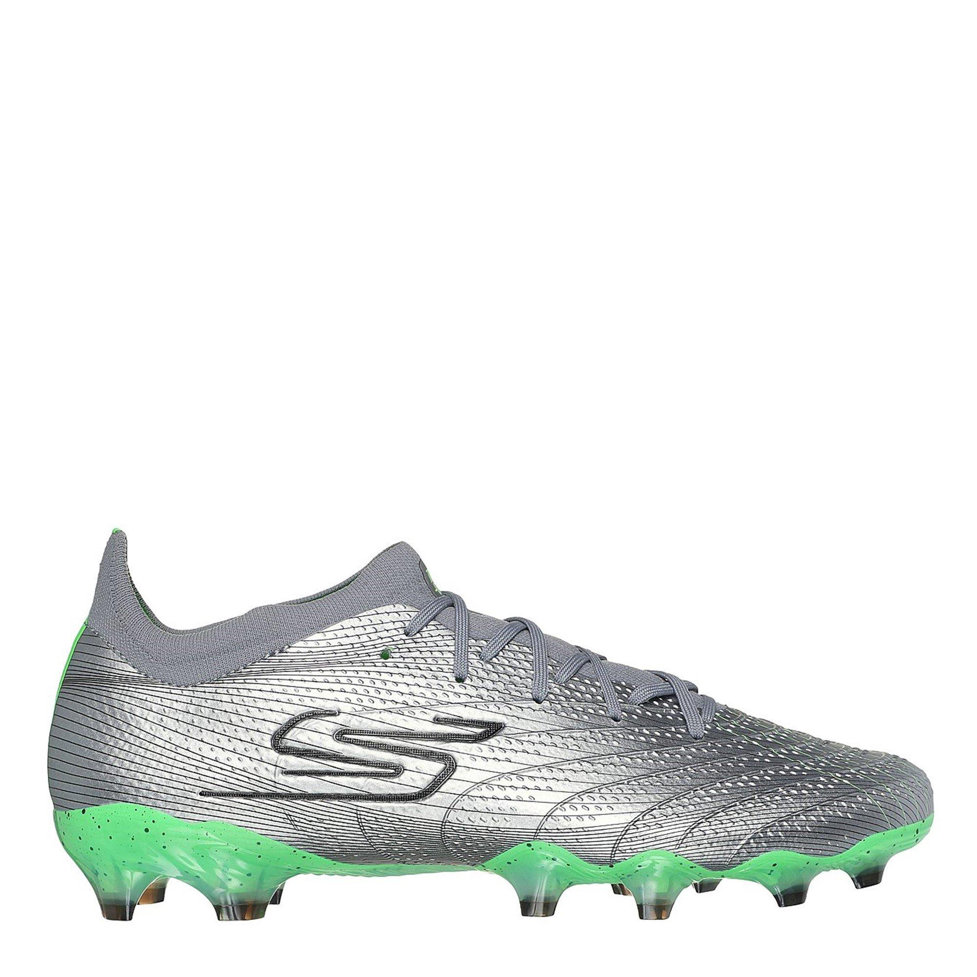 Silver - Skechers - SKX 01 Elite Adults Firm Ground Football Boots - 1