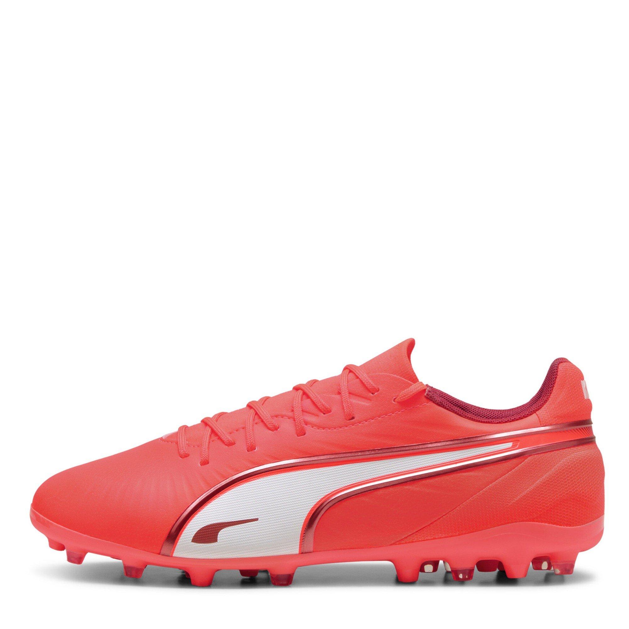 Glowing Red-P - Puma - Men's King Match Mg Firm Ground Football Boots - 2