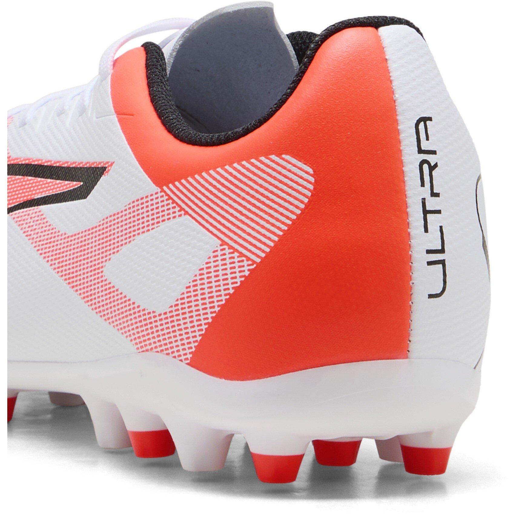 Puma White-Pu - Puma - Men's Ultra 5 Play Mg Firm Ground Football Boots - 5