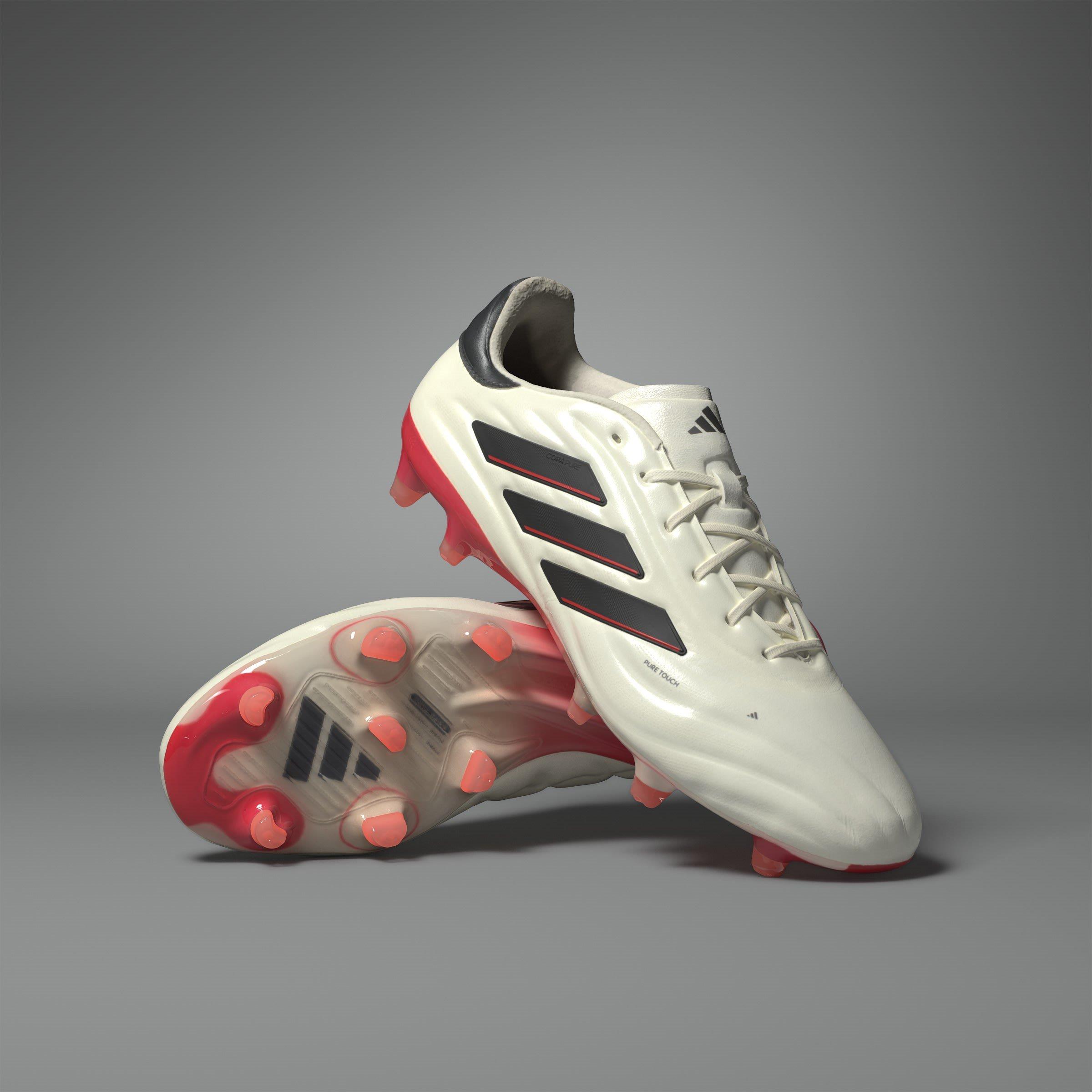 Ivory/Blk/S.Red - adidas - adidas Copa Pure 2 Elite Firm Ground Football Boots - 10