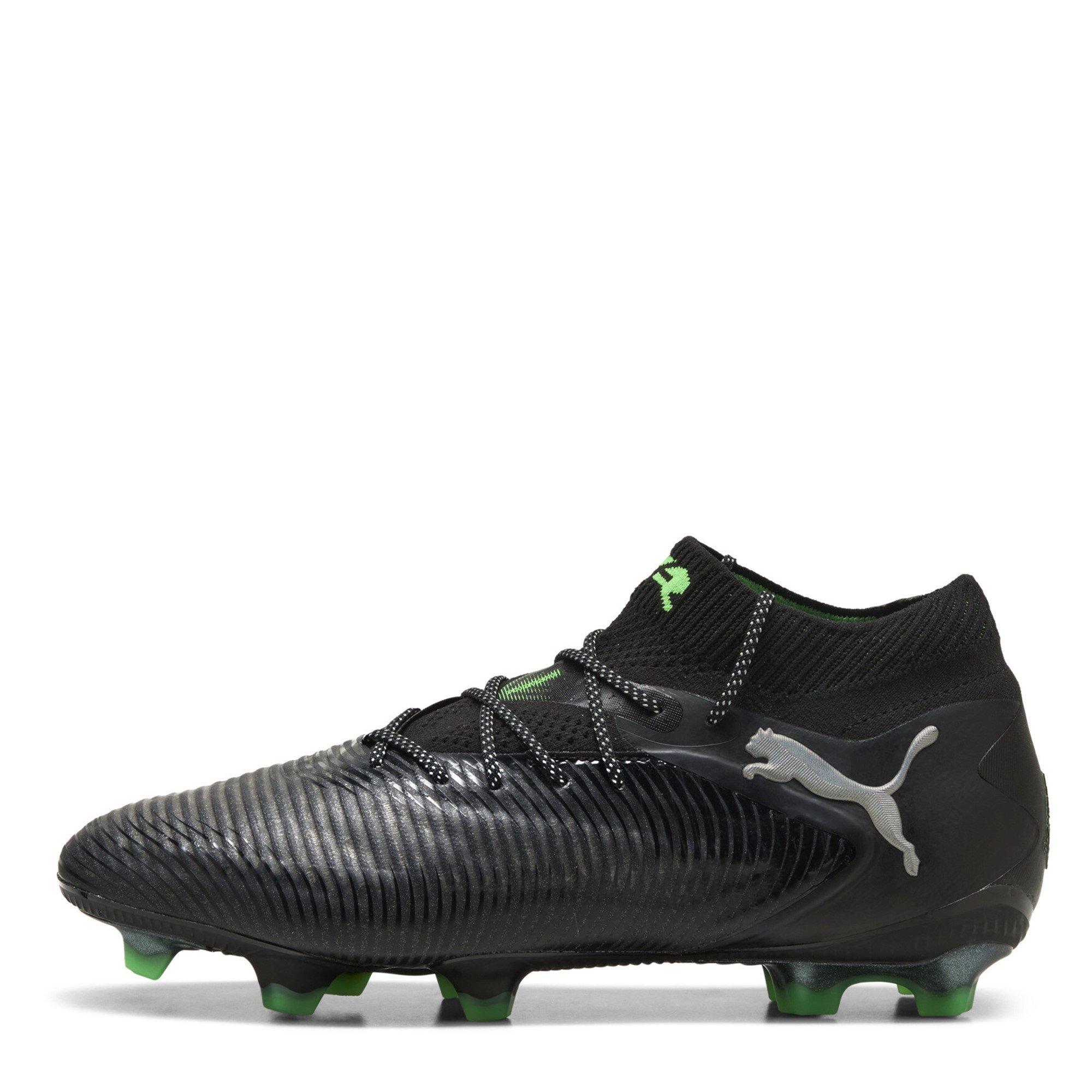 Black/Green - Puma - Future 8 Ultimate Adults Firm Ground Football Boots - 2