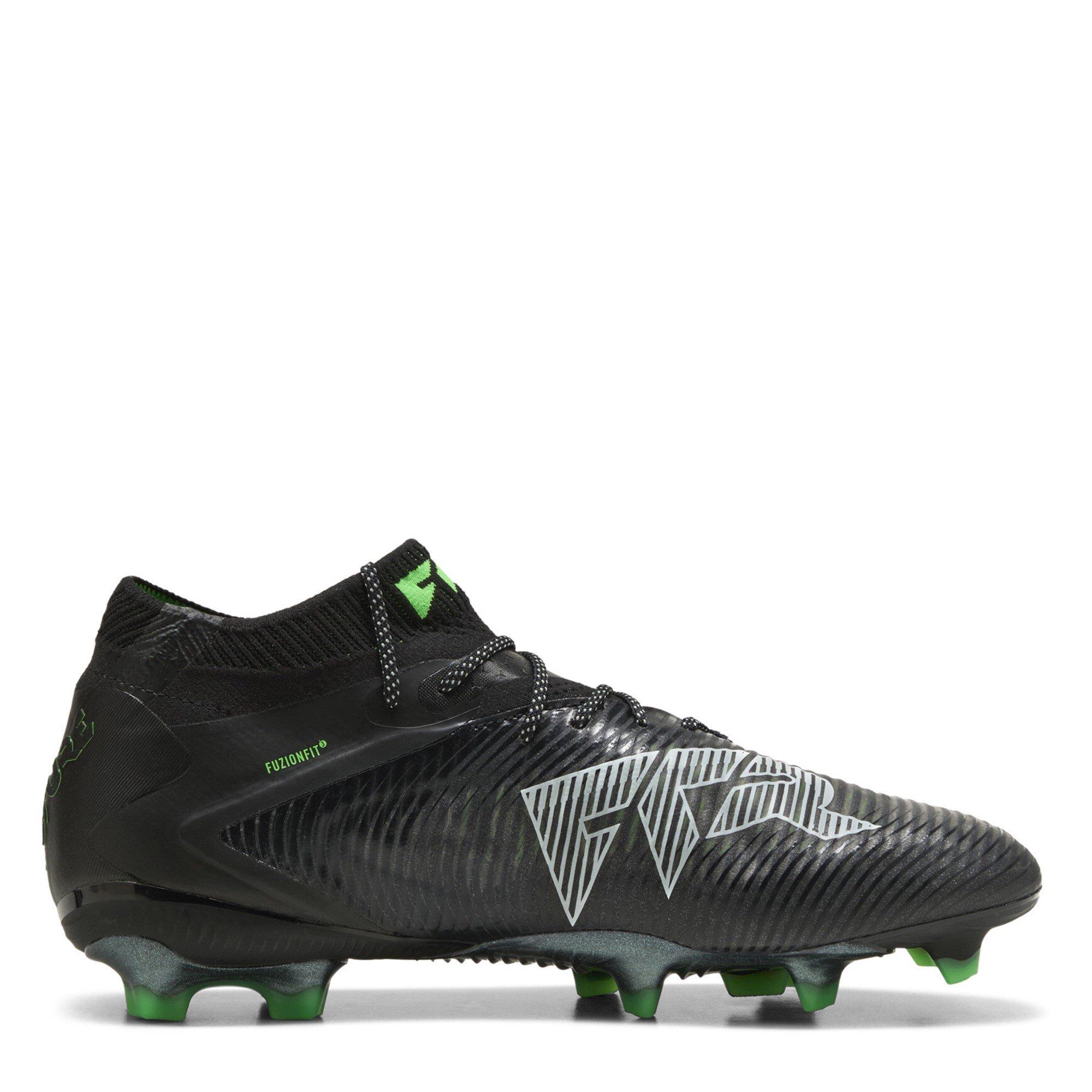 Black/Green - Puma - Future 8 Ultimate Adults Firm Ground Football Boots - 4
