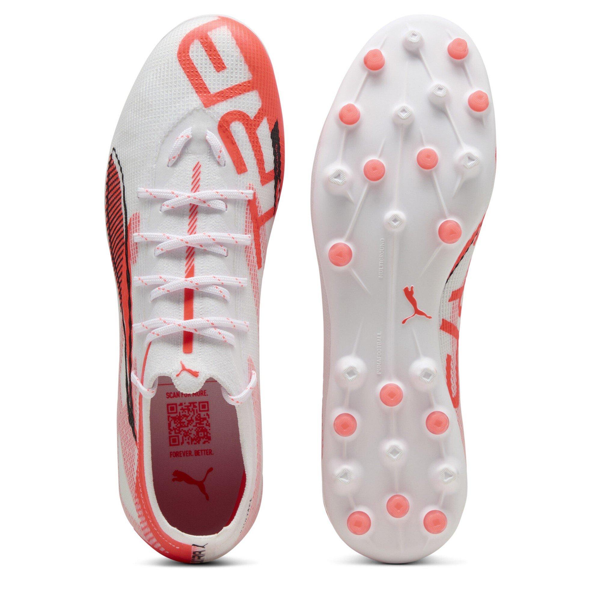 Puma White-Pu - Puma - Men's Ultra 5 Pro Mg Firm Ground Football Boots - 3