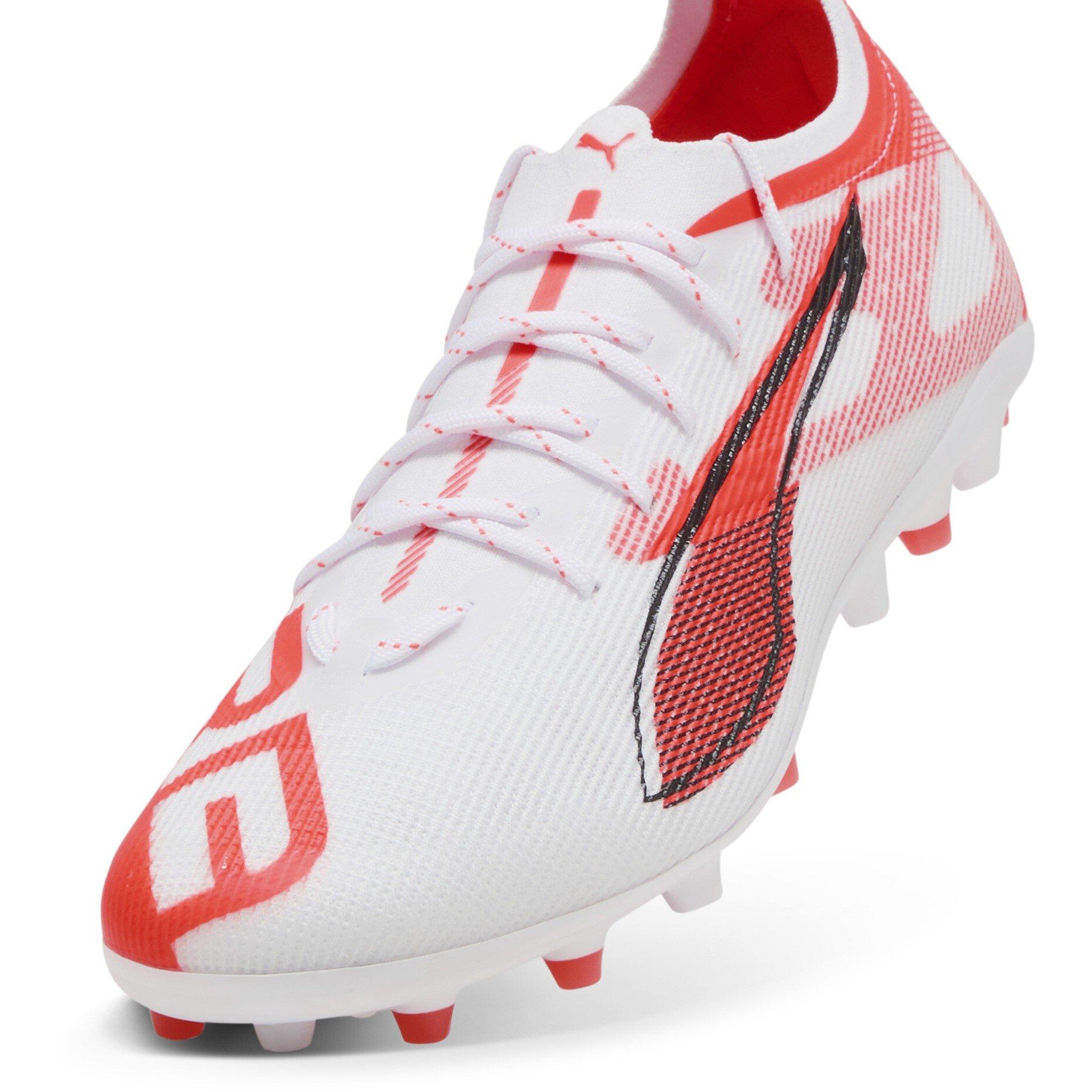Puma White-Pu - Puma - Men's Ultra 5 Pro Mg Firm Ground Football Boots - 6