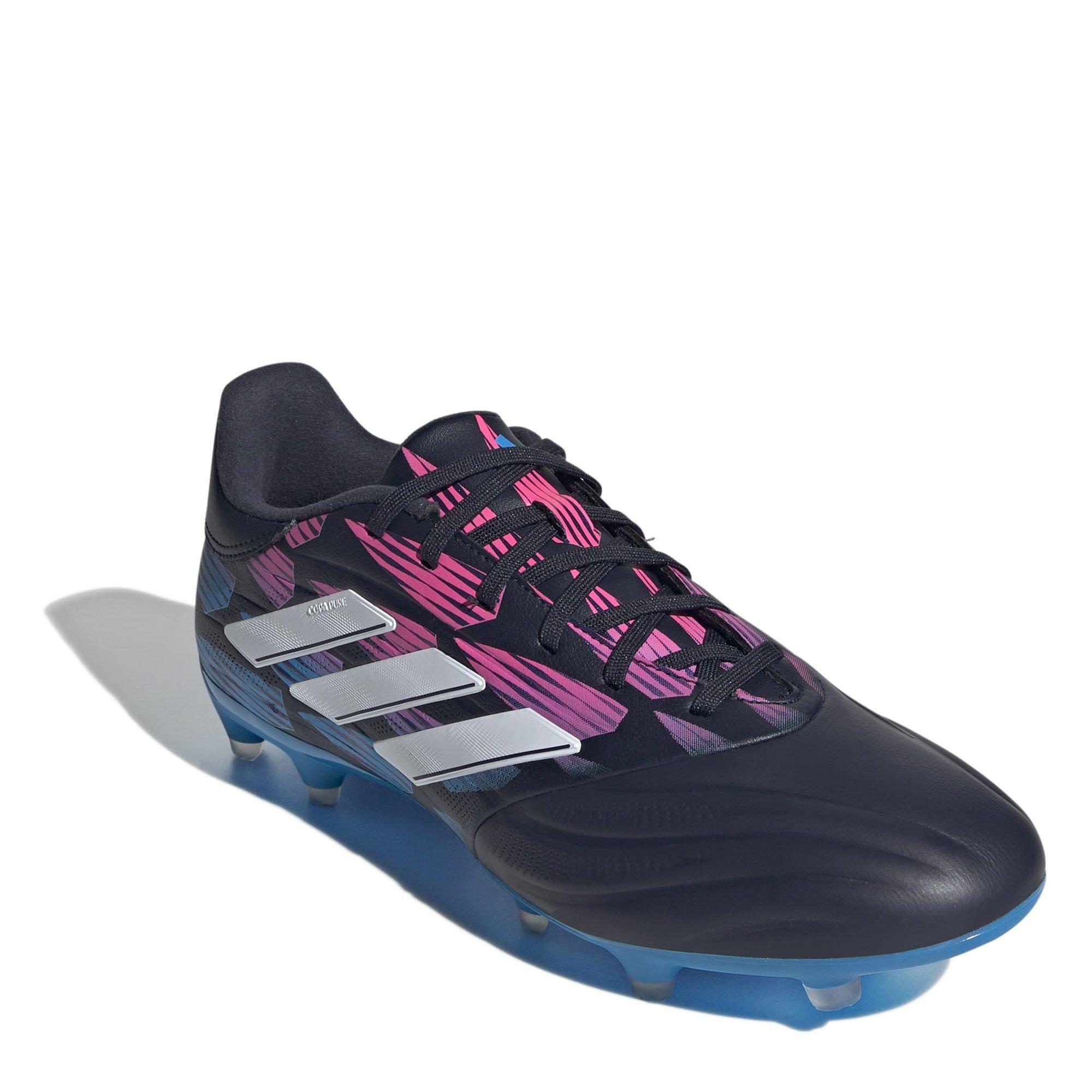 L.Ink/Wht/Pink - adidas - Copa Pure 2 League Firm Ground Football Boots - 3