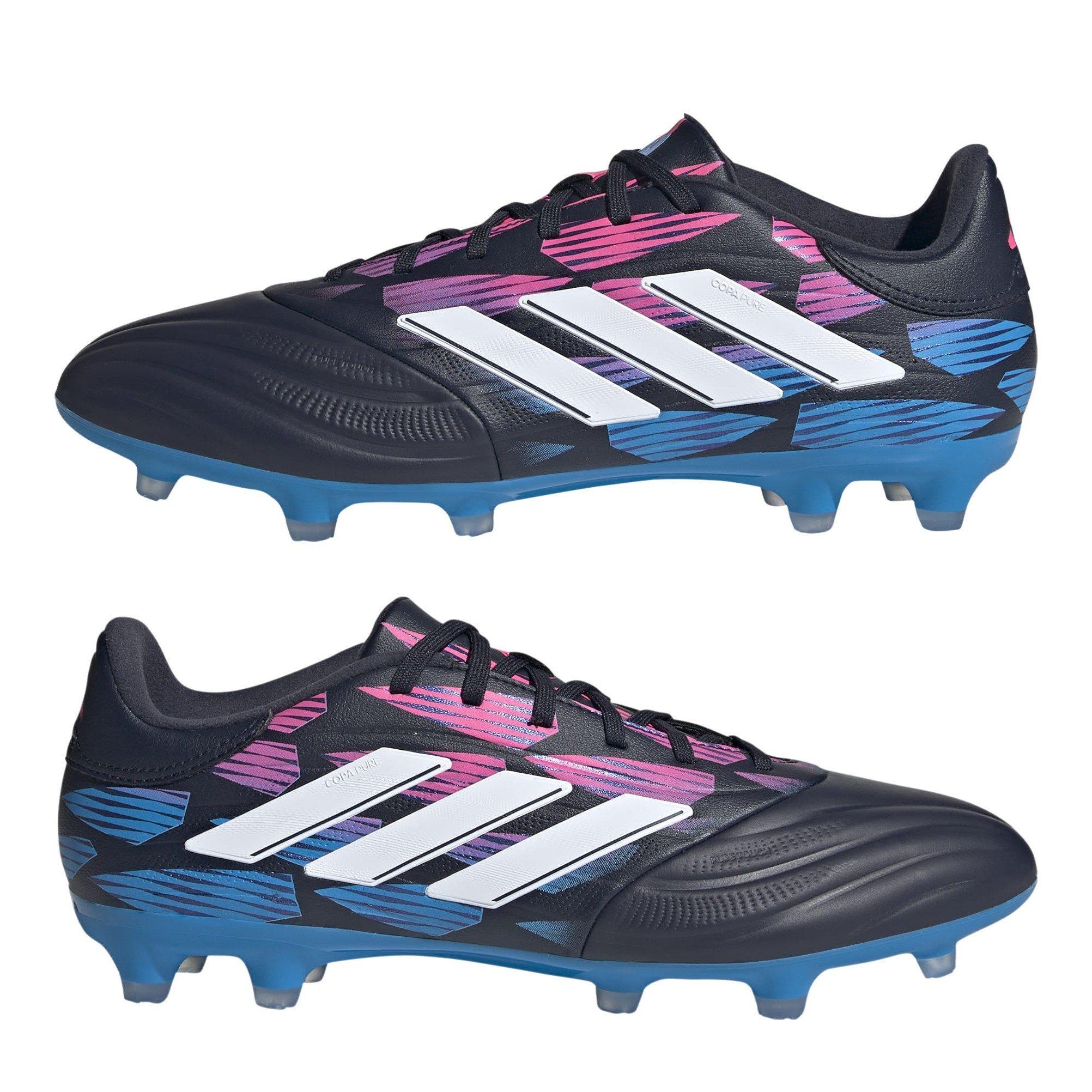 L.Ink/Wht/Pink - adidas - Copa Pure 2 League Firm Ground Football Boots - 9