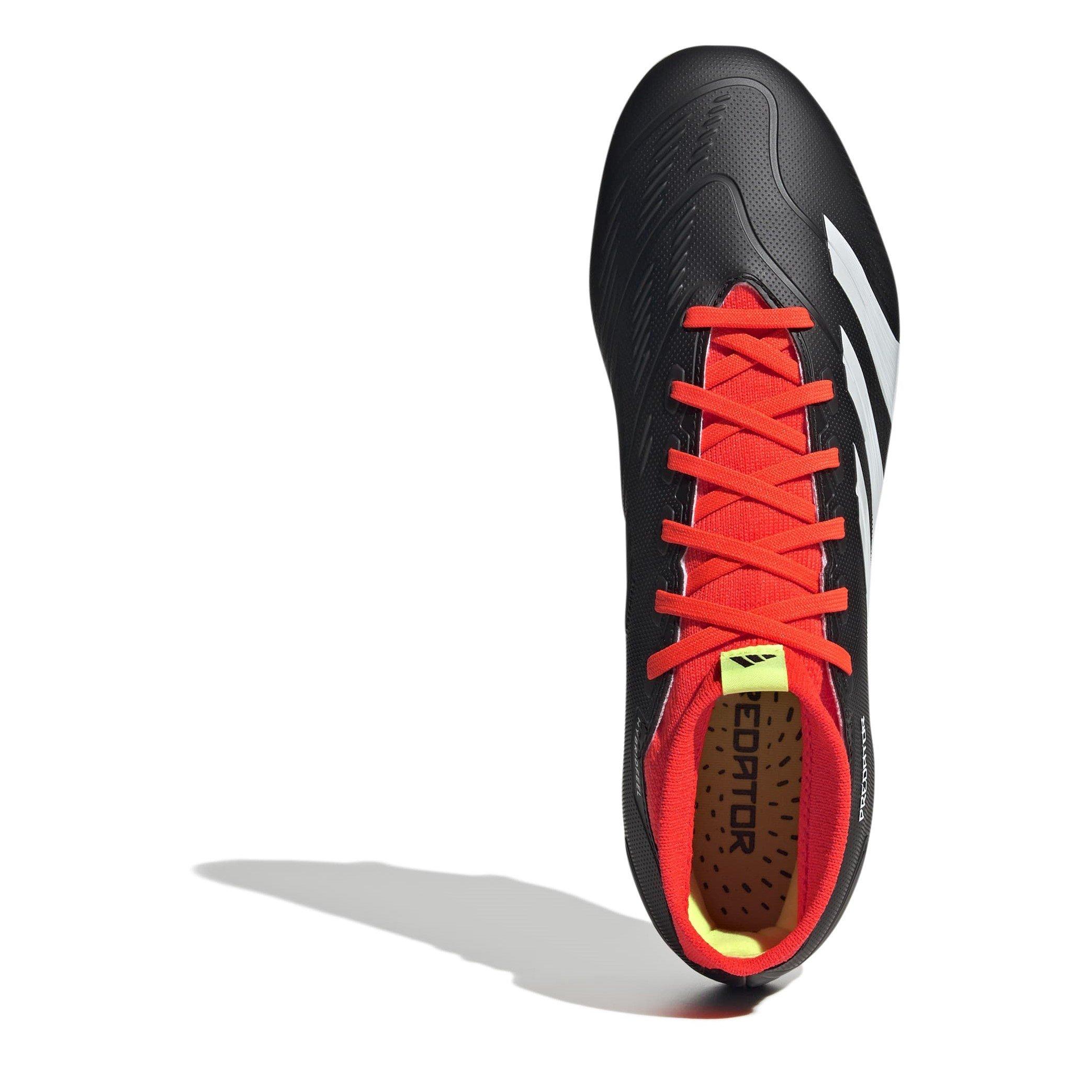 Blk/Wht/SolRed - adidas - Predator 24 League Firm Ground Football Boots - 5