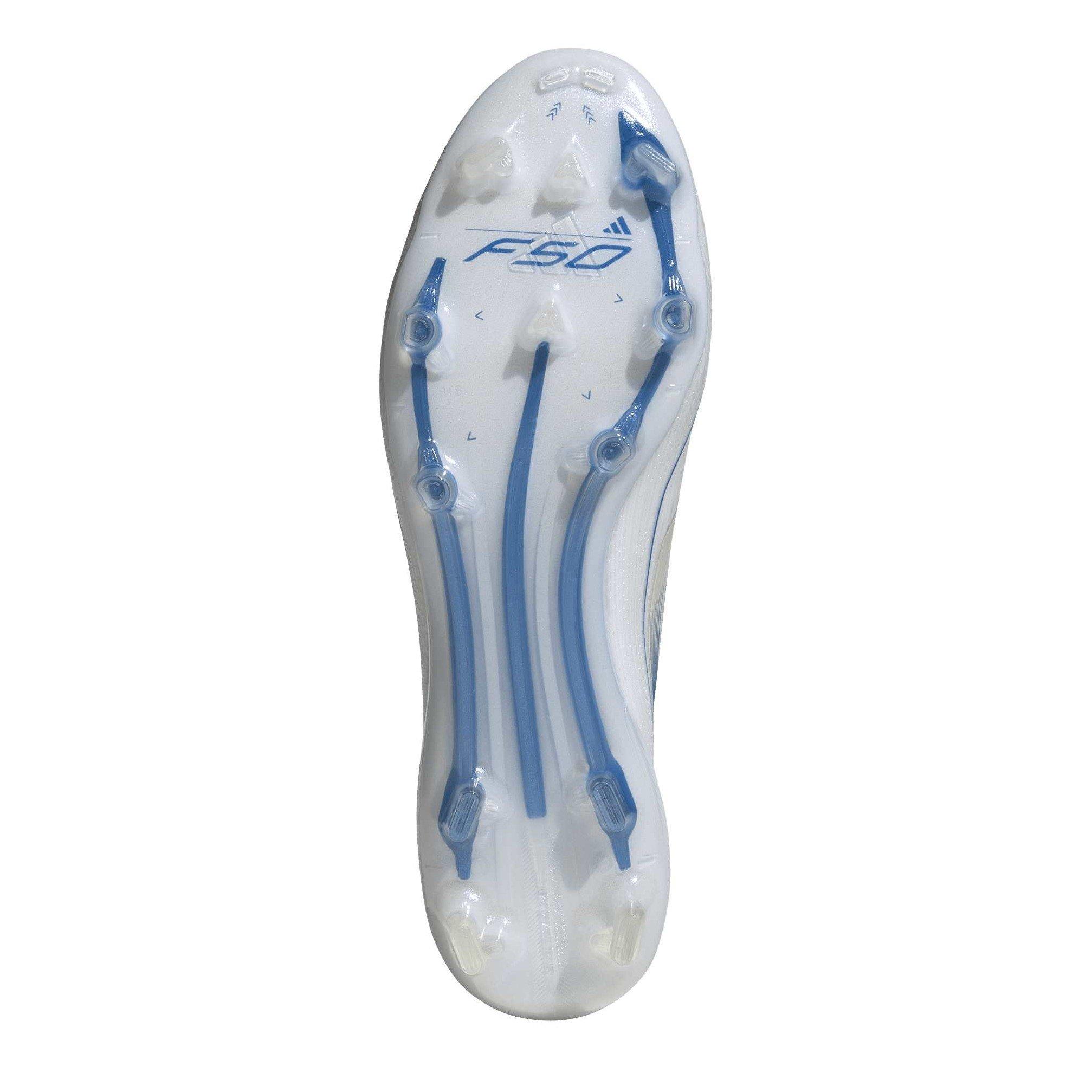Ftwr White - adidas - Mens F50 Elite Firm Ground Football Boot - 6