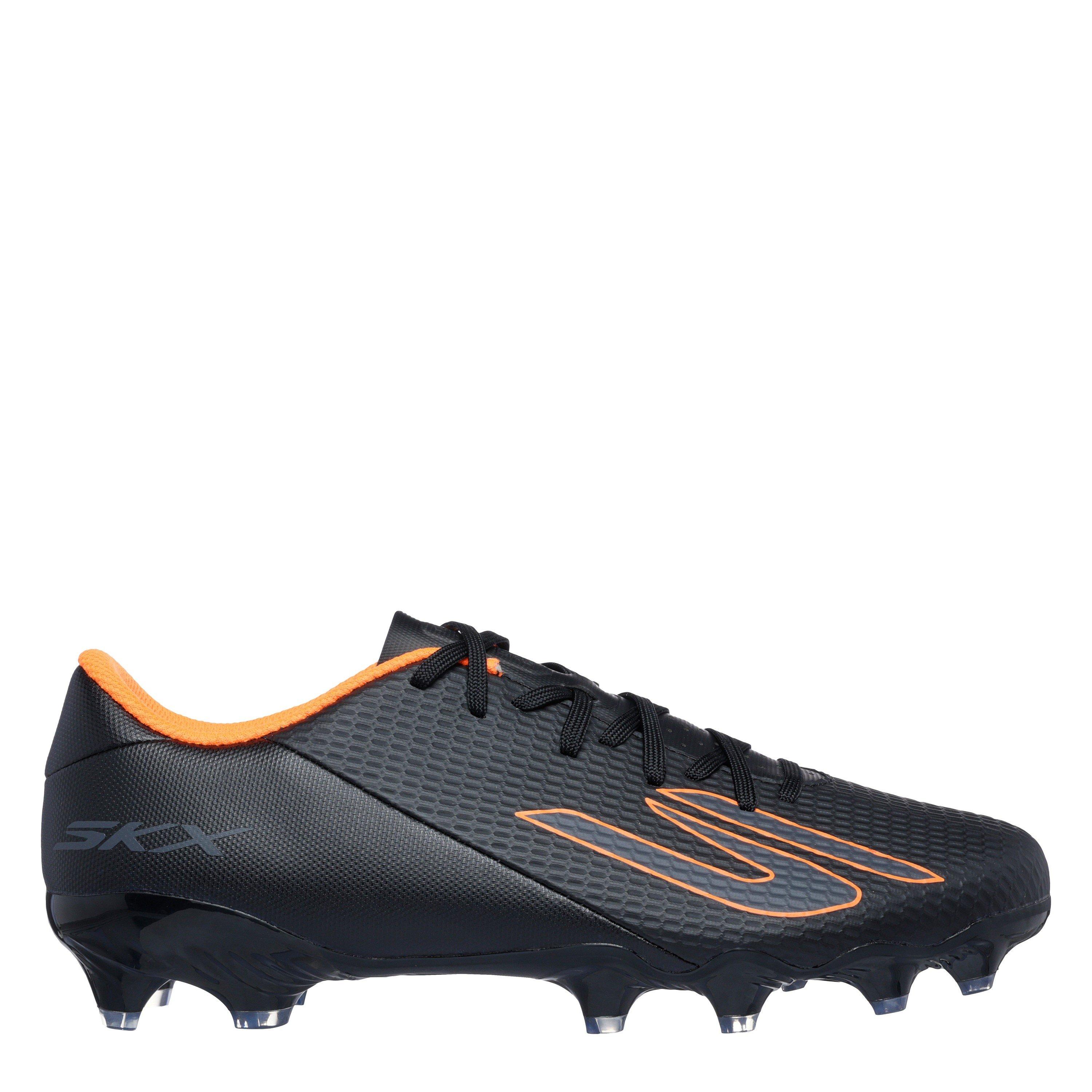 Skechers Men's Skx.2 Academy Adults Firm Ground Football Boots - Black/Orange - 10 (45)