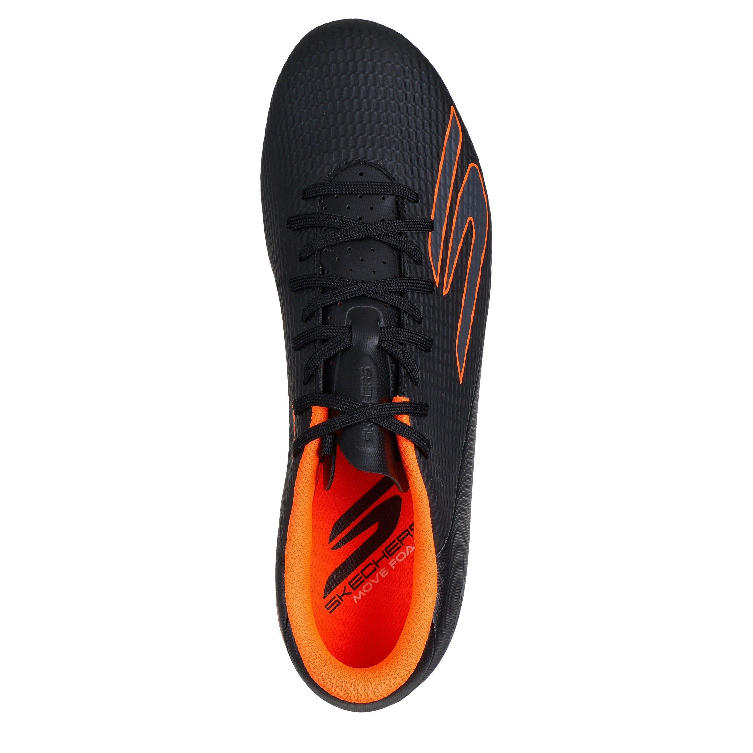 Black/Orange - Skechers - SKX.2 Academy Adults Firm Ground Football Boots - 4