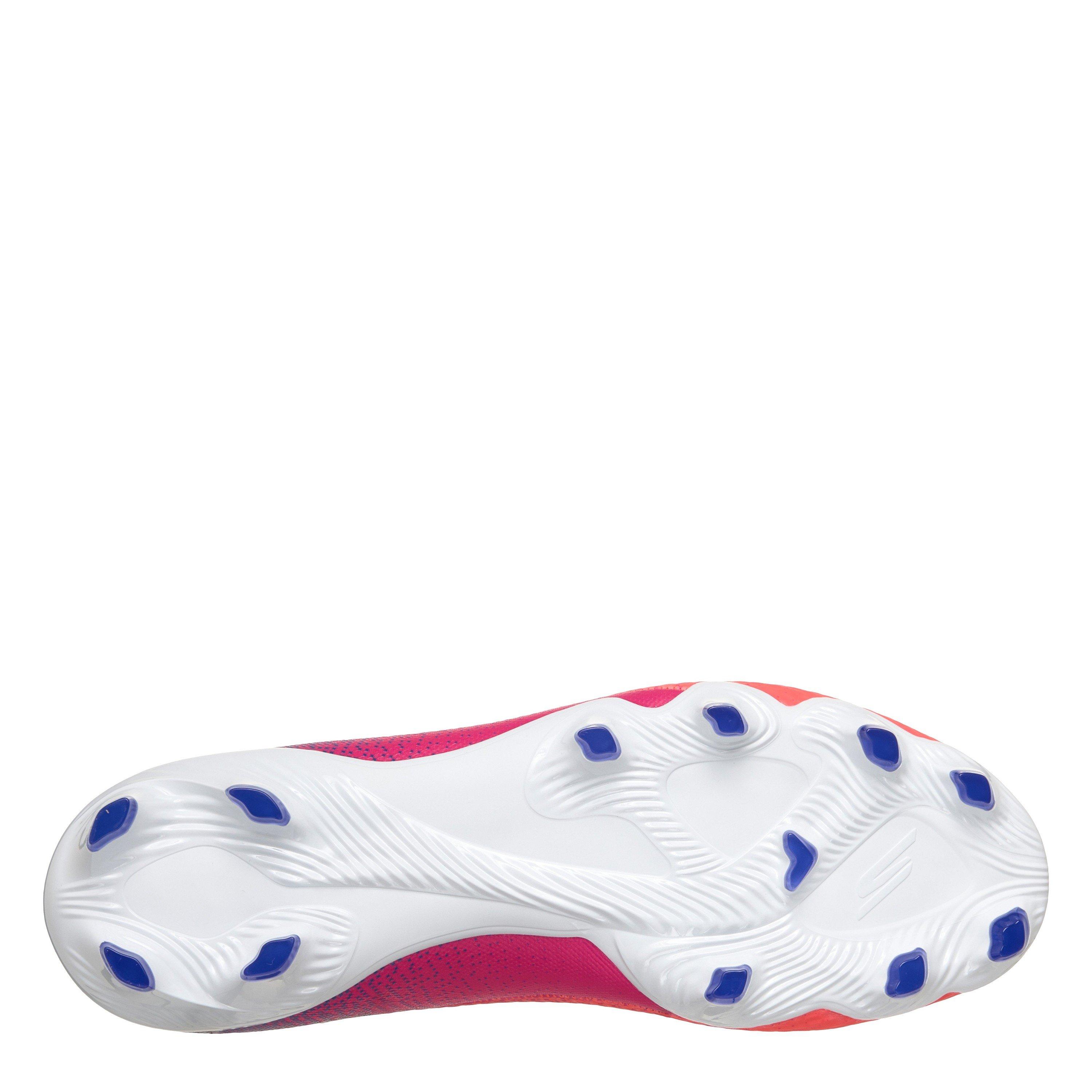 Azul/Rosa - Skechers - SKX.2 Academy Adults Firm Ground Football Boots - 5