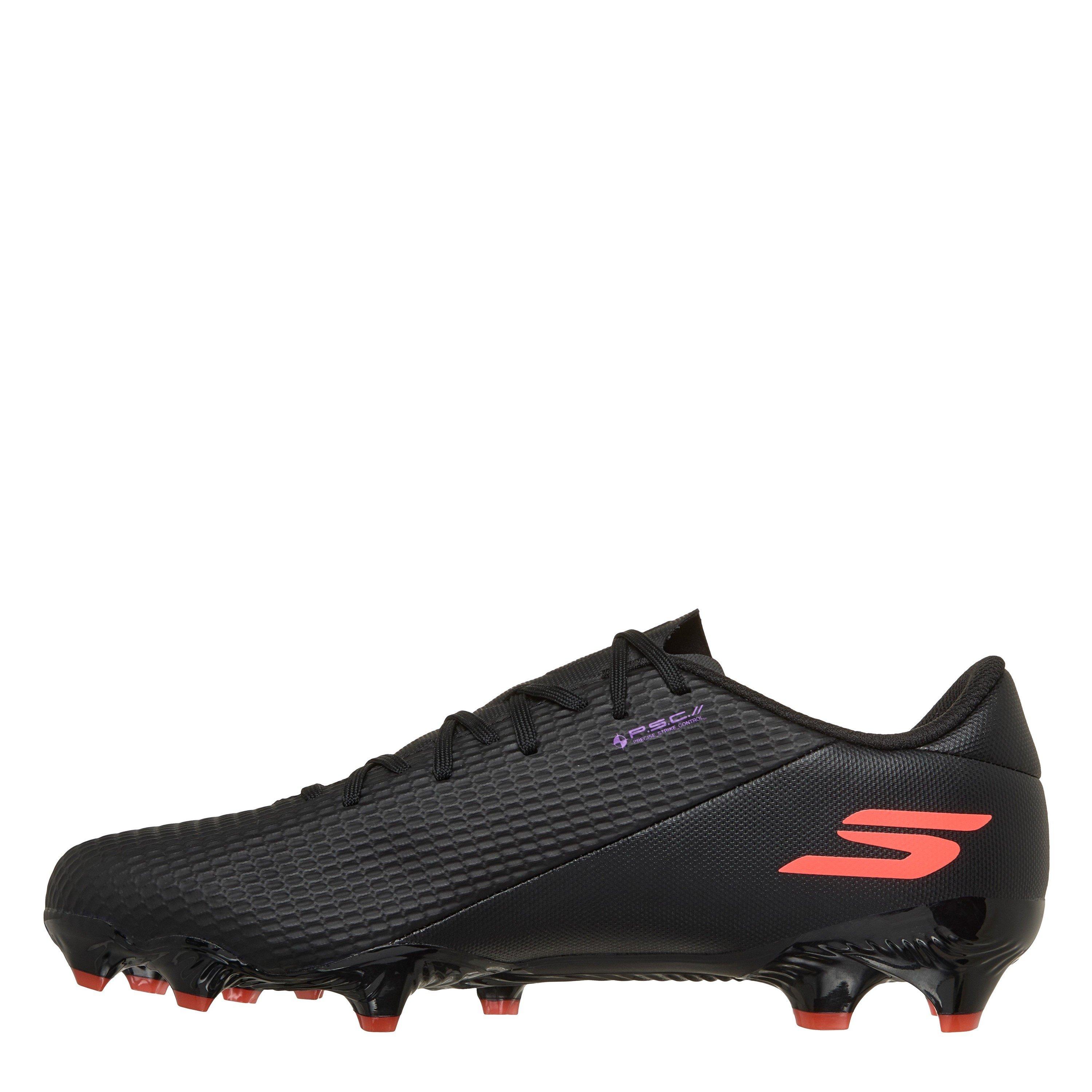 Schwarz/Lila - Skechers - SKX.2 Academy Adults Firm Ground Football Boots - 2