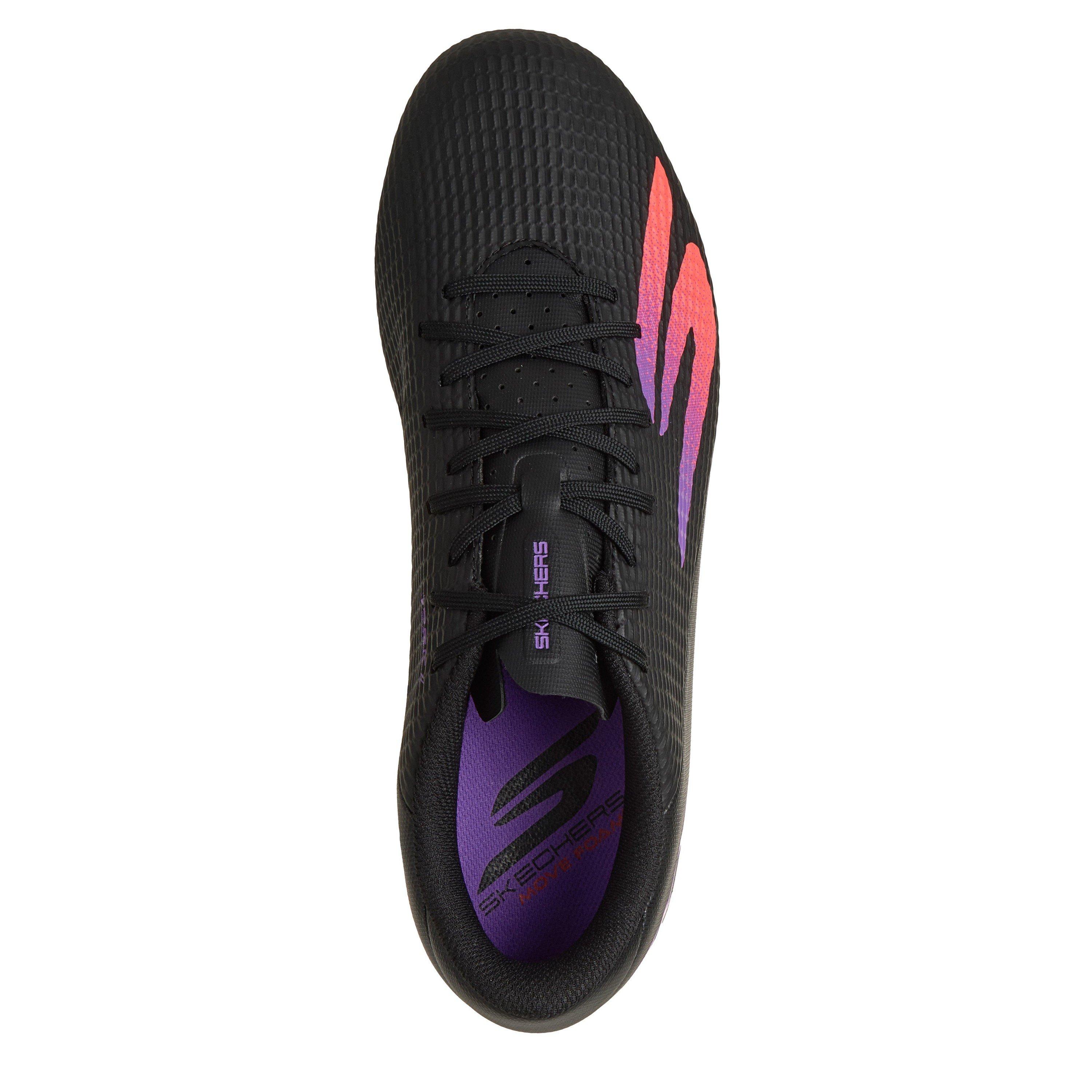 Schwarz/Lila - Skechers - SKX.2 Academy Adults Firm Ground Football Boots - 4