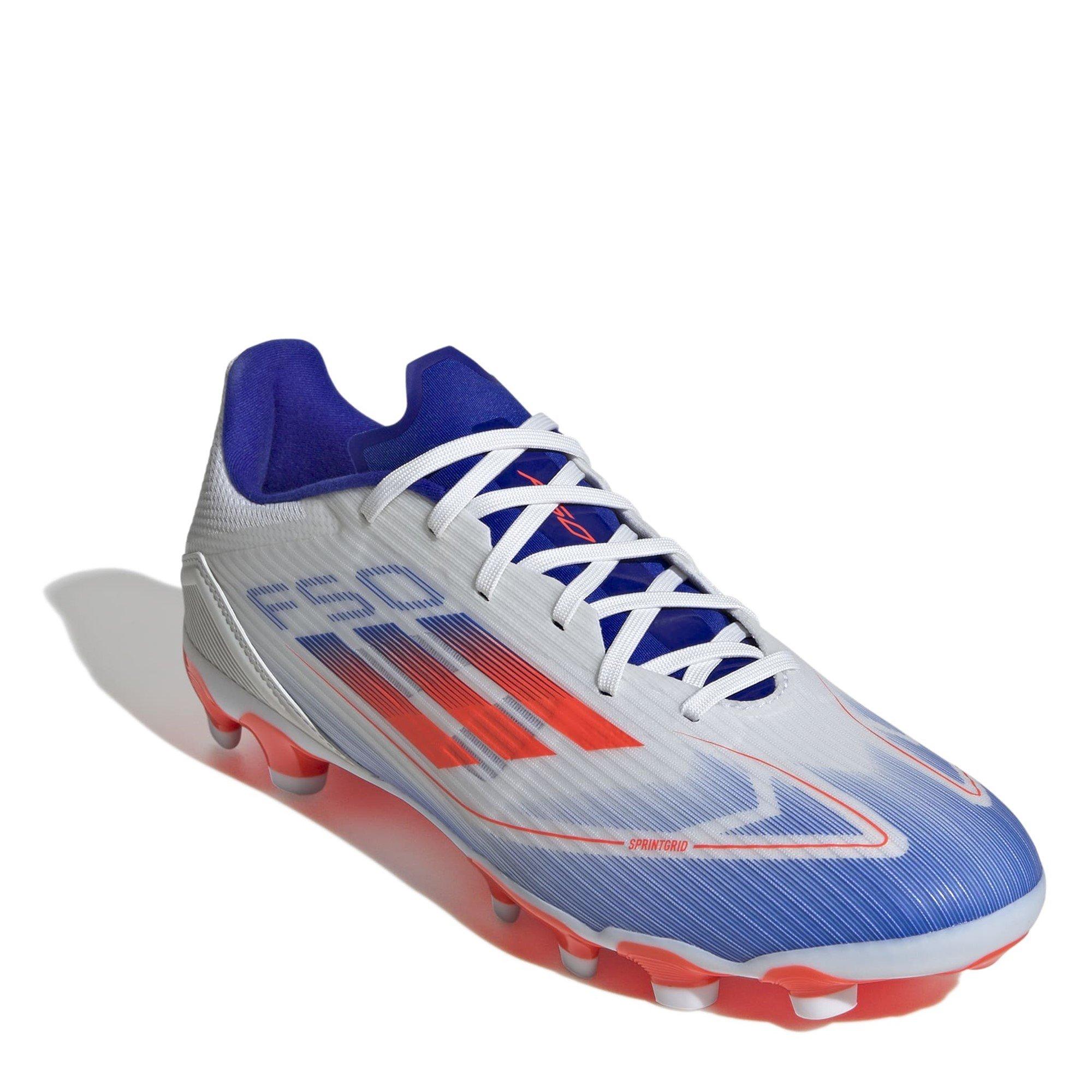 Weiß/Rot/Blau - adidas - F50 League Multi Ground Football Boots - 3