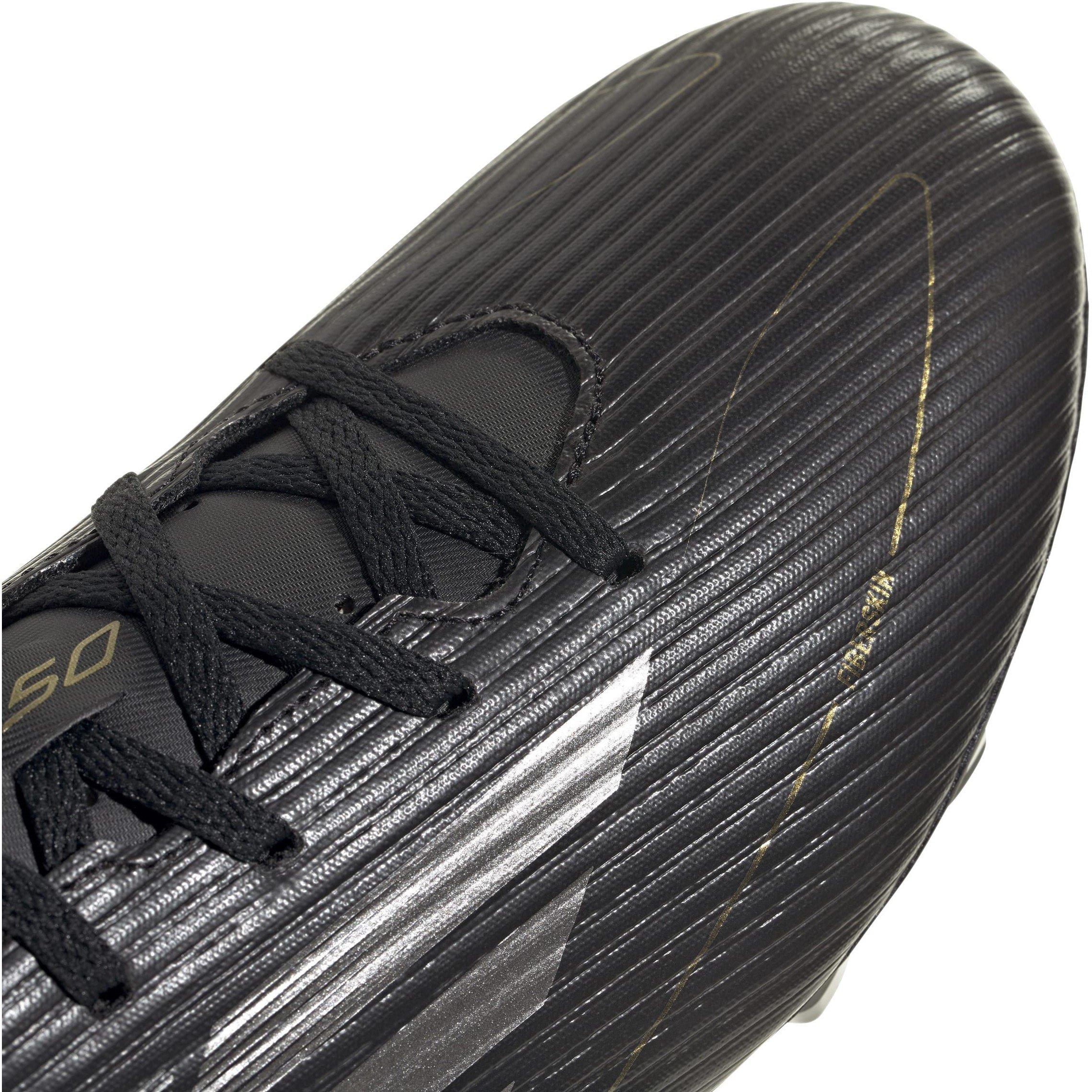 Negro/Plata - adidas - F50 Club Firm Ground Football Boots - 8