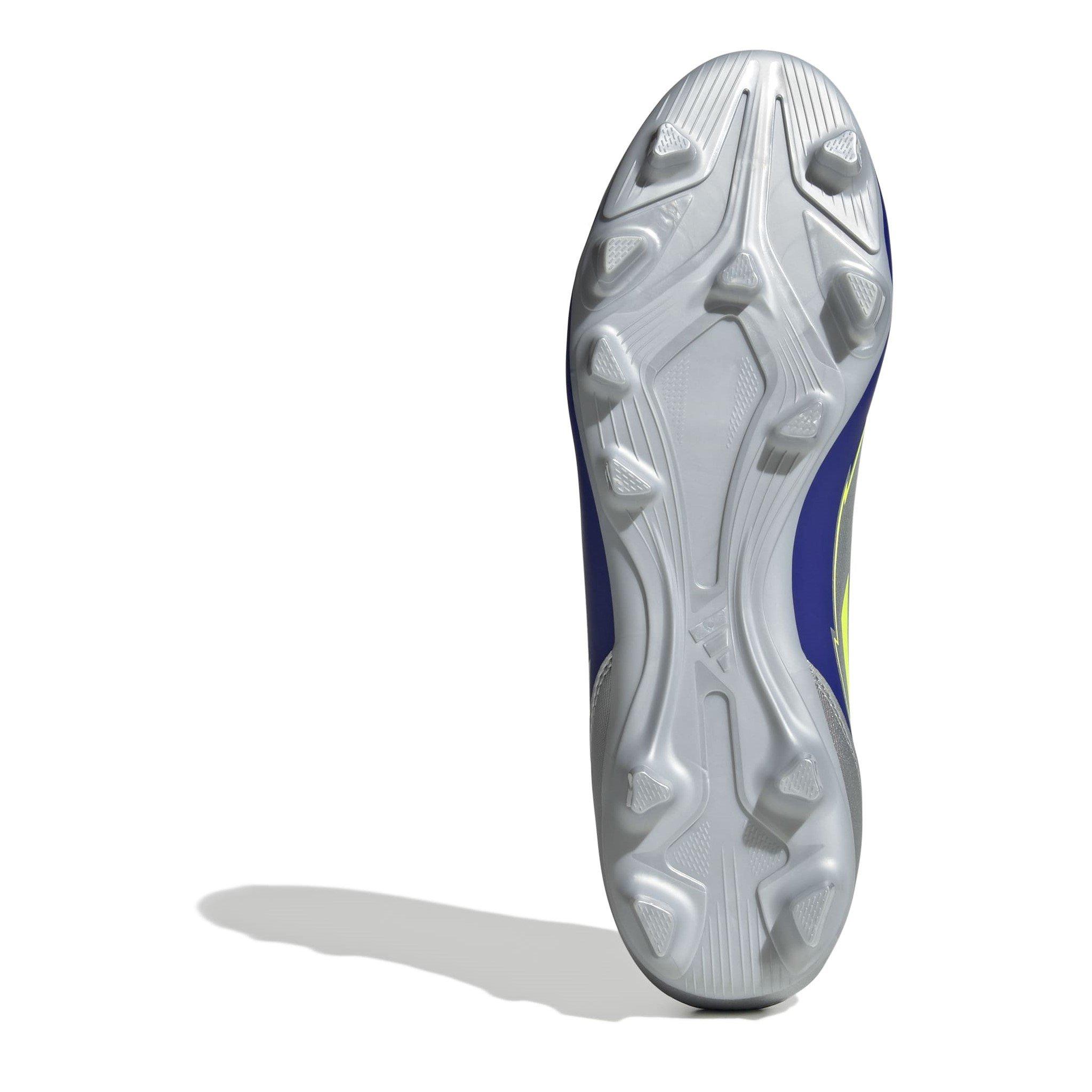 Silver/Blue - adidas - F50 Club Firm Ground Football Boots - 6