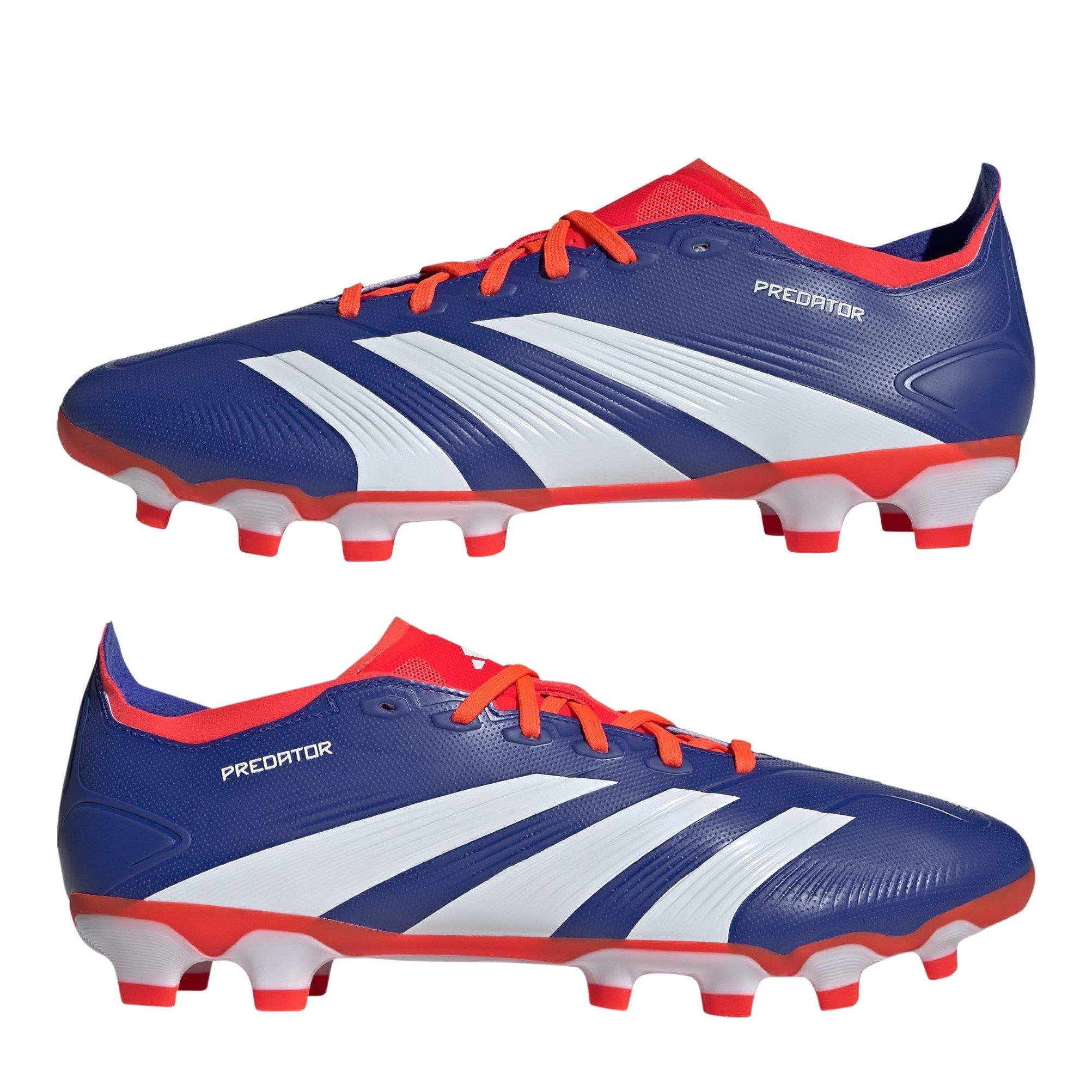 Azul/Branco/Vermelho - adidas - Predator League Multi Ground Football Boots - 9
