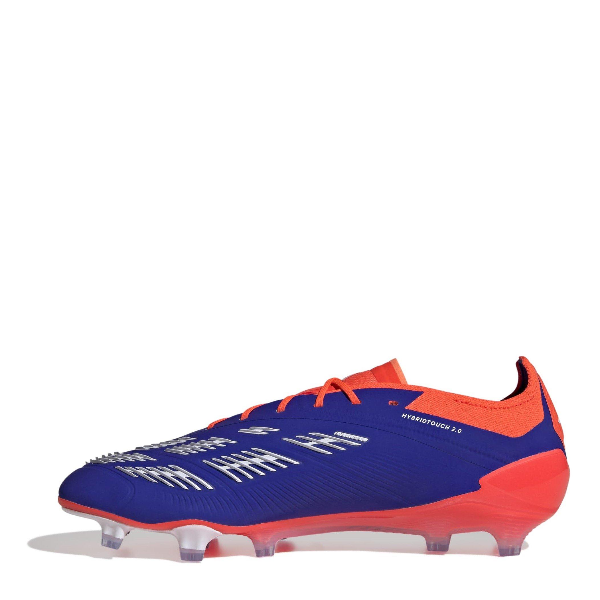 Blue/Wht/Red - adidas - Predator Elite Firm Ground Football Boots - 2