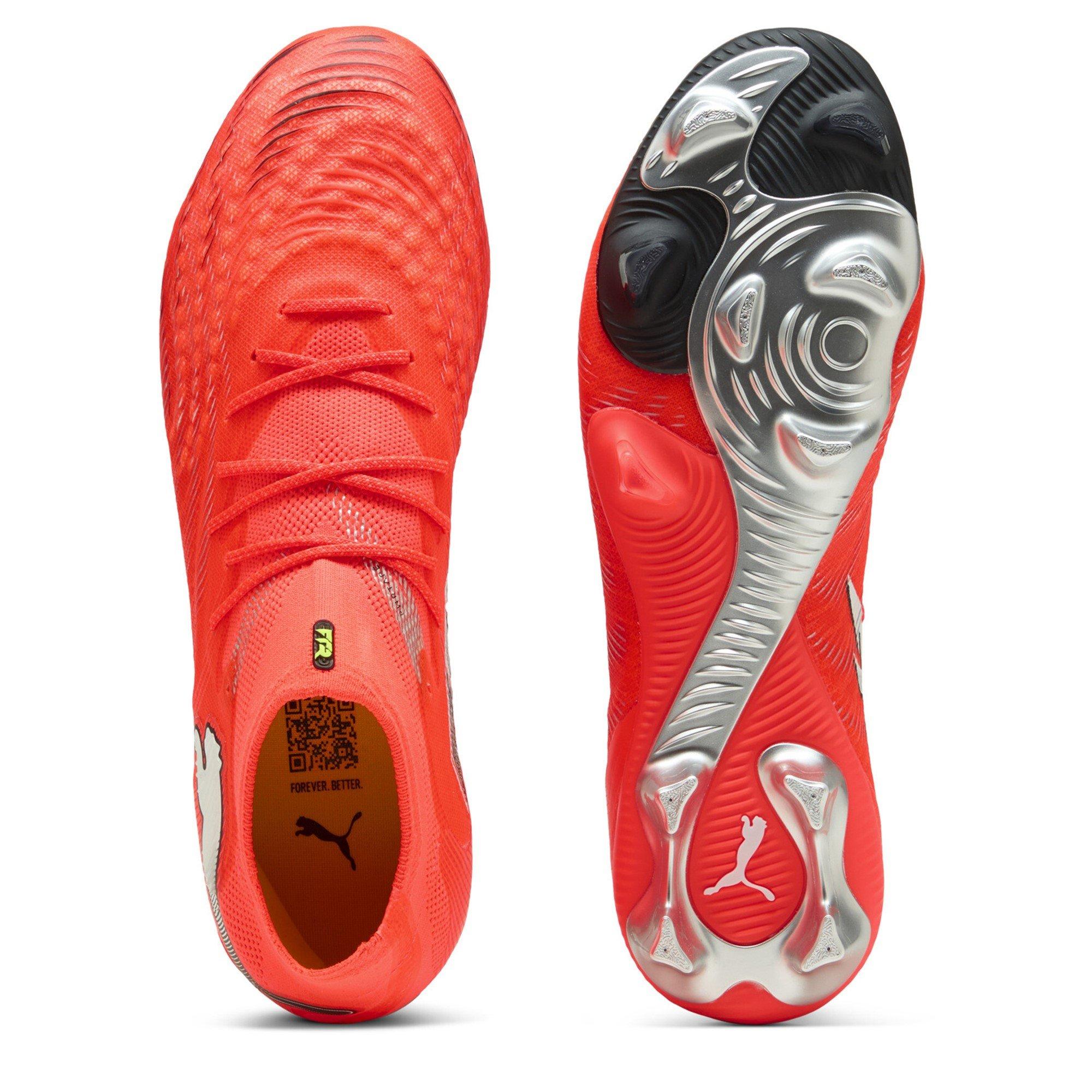 Red/Silver - Puma - PUMA Future 9 Ultimate Firm Ground Football Boots - 3