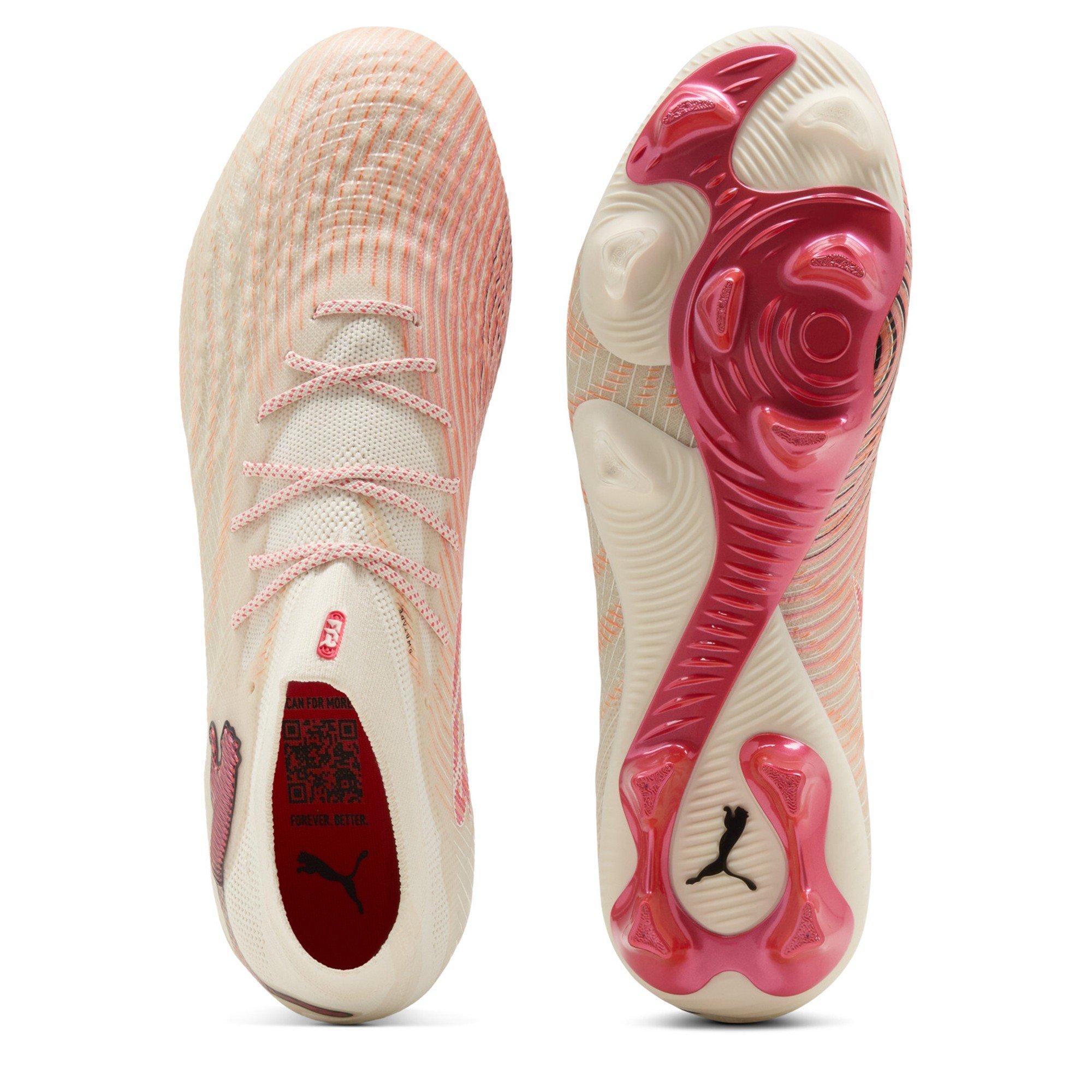 Almond/Red - Puma - PUMA Future 9 Ultimate Firm Ground Football Boots Adults - 4