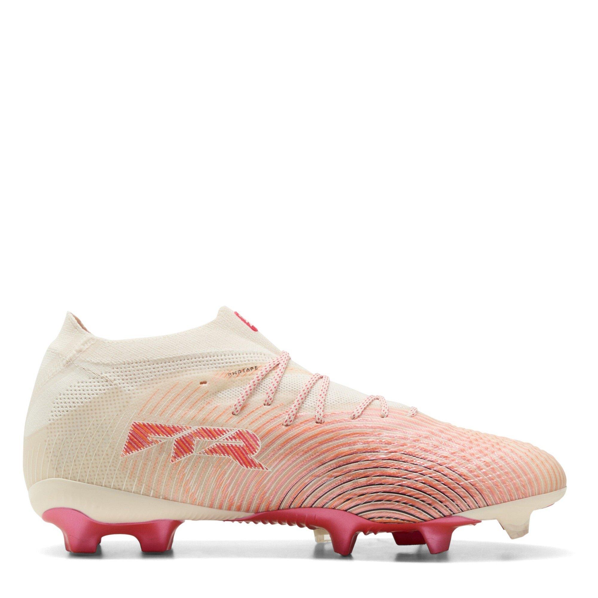 Almond/Red - Puma - PUMA Future 9 Ultimate Firm Ground Football Boots Adults - 5