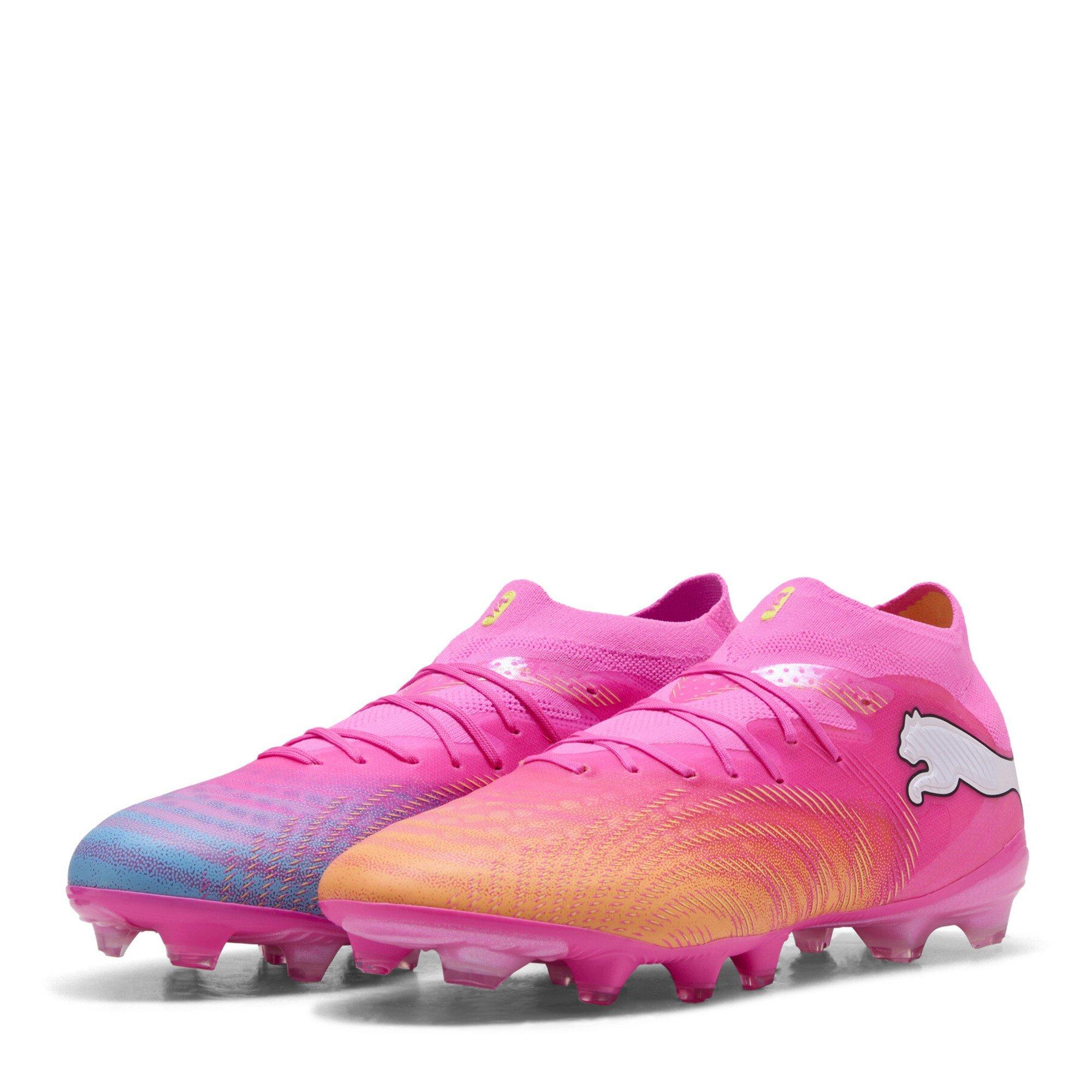 Puma Men's Future 9 Pro Firm Ground Football Boots - Poison Pink - 9 (43)