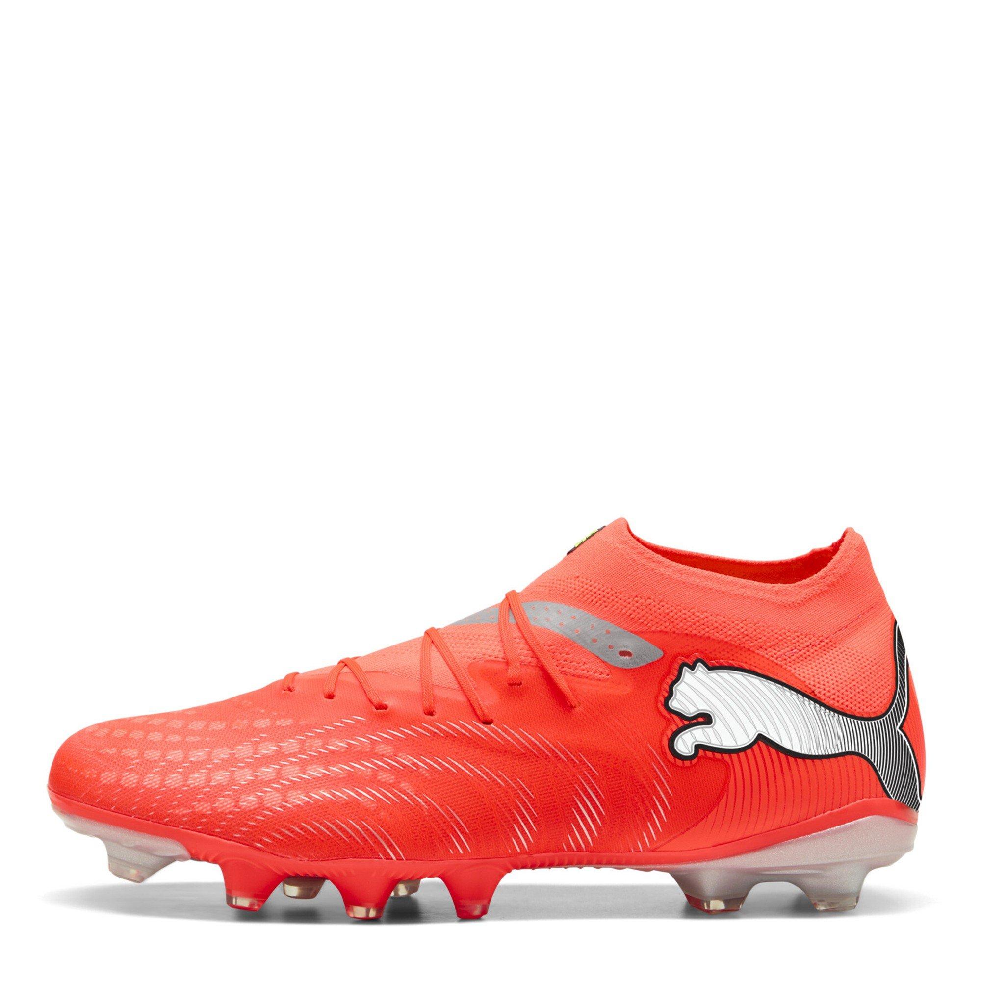 Red/Silver - Puma - PUMA Future 9 Pro Firm Ground Football Boots - 2