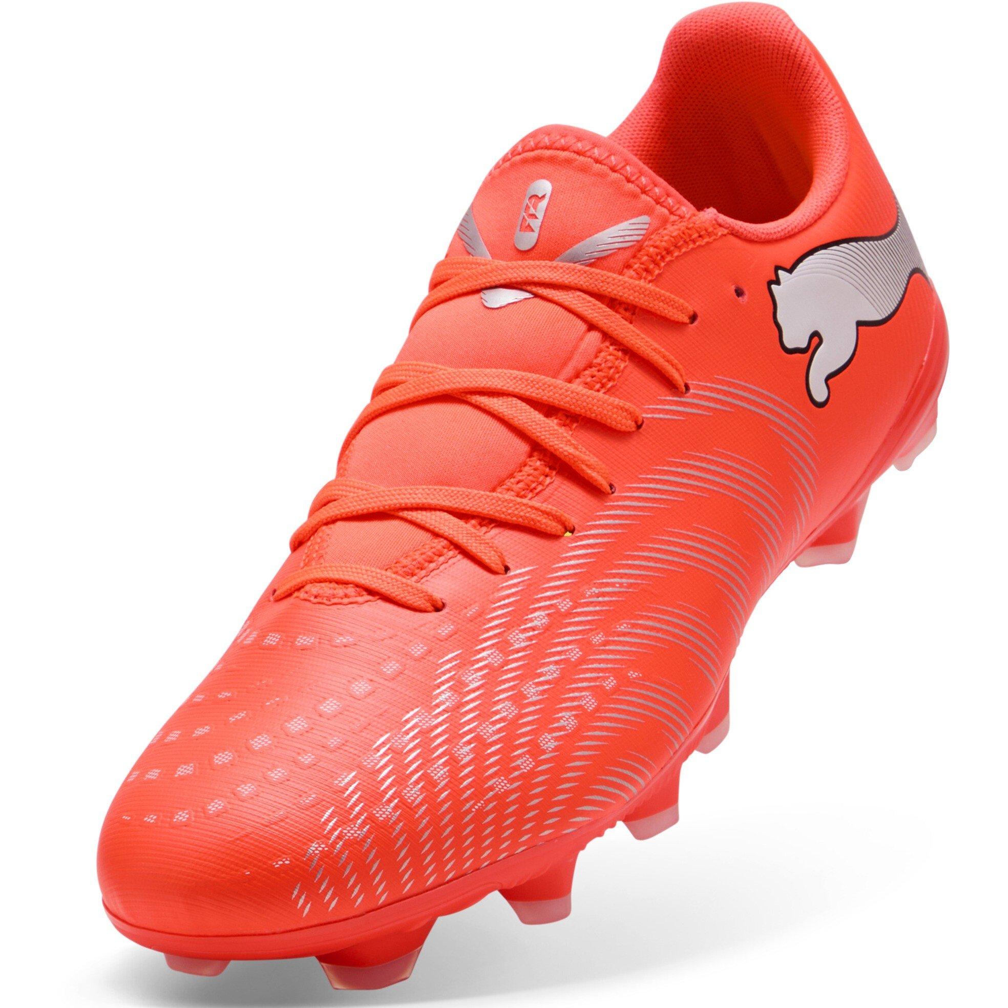 Red/Silver - Puma - PUMA Future 9 Play Firm Ground Football Boots - 6
