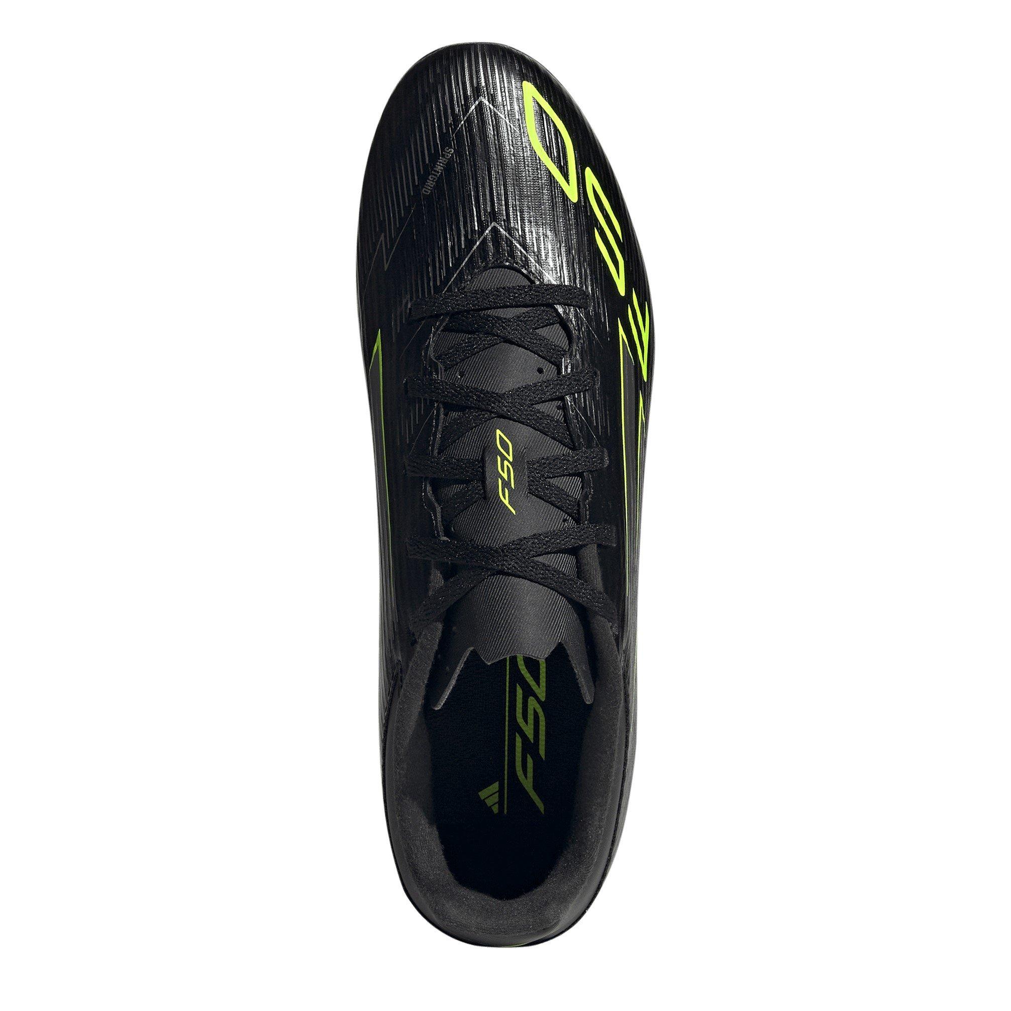 Black/Lemon - adidas - F50 Club Adults Firm Ground Football Boots - 5