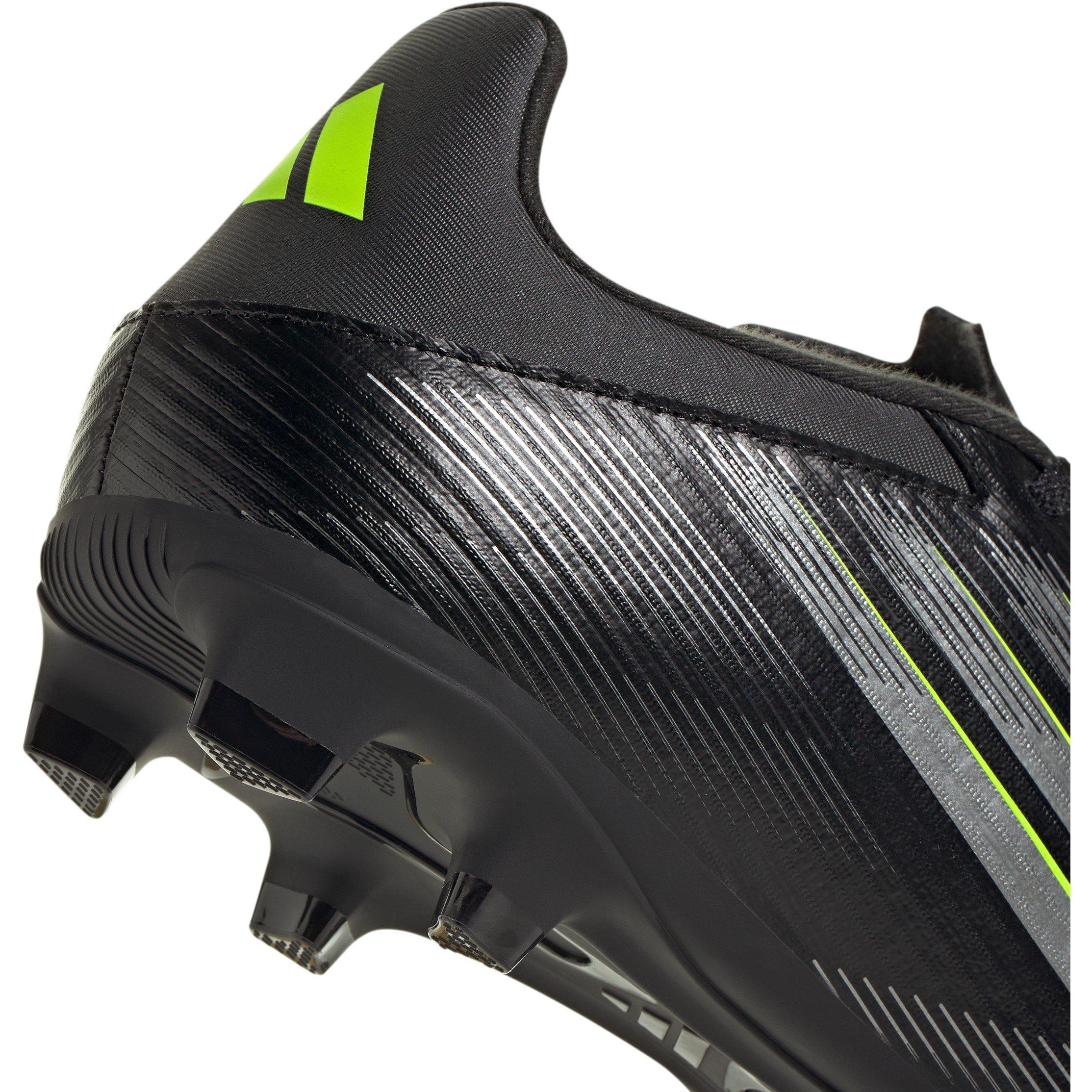 Black/Lemon - adidas - F50 Club Adults Firm Ground Football Boots - 8