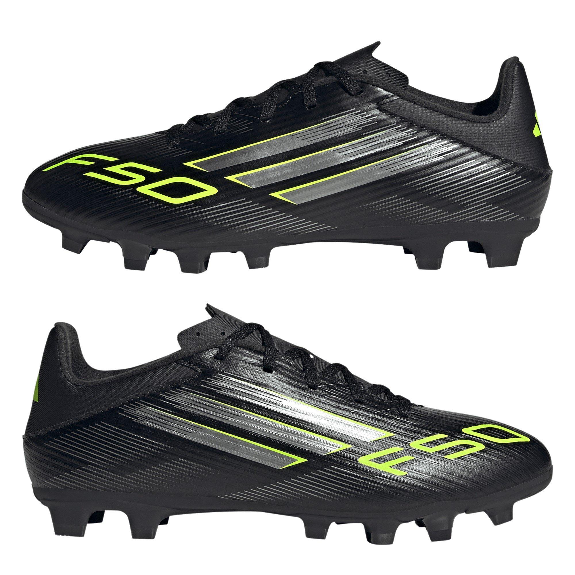 Black/Lemon - adidas - F50 Club Adults Firm Ground Football Boots - 9