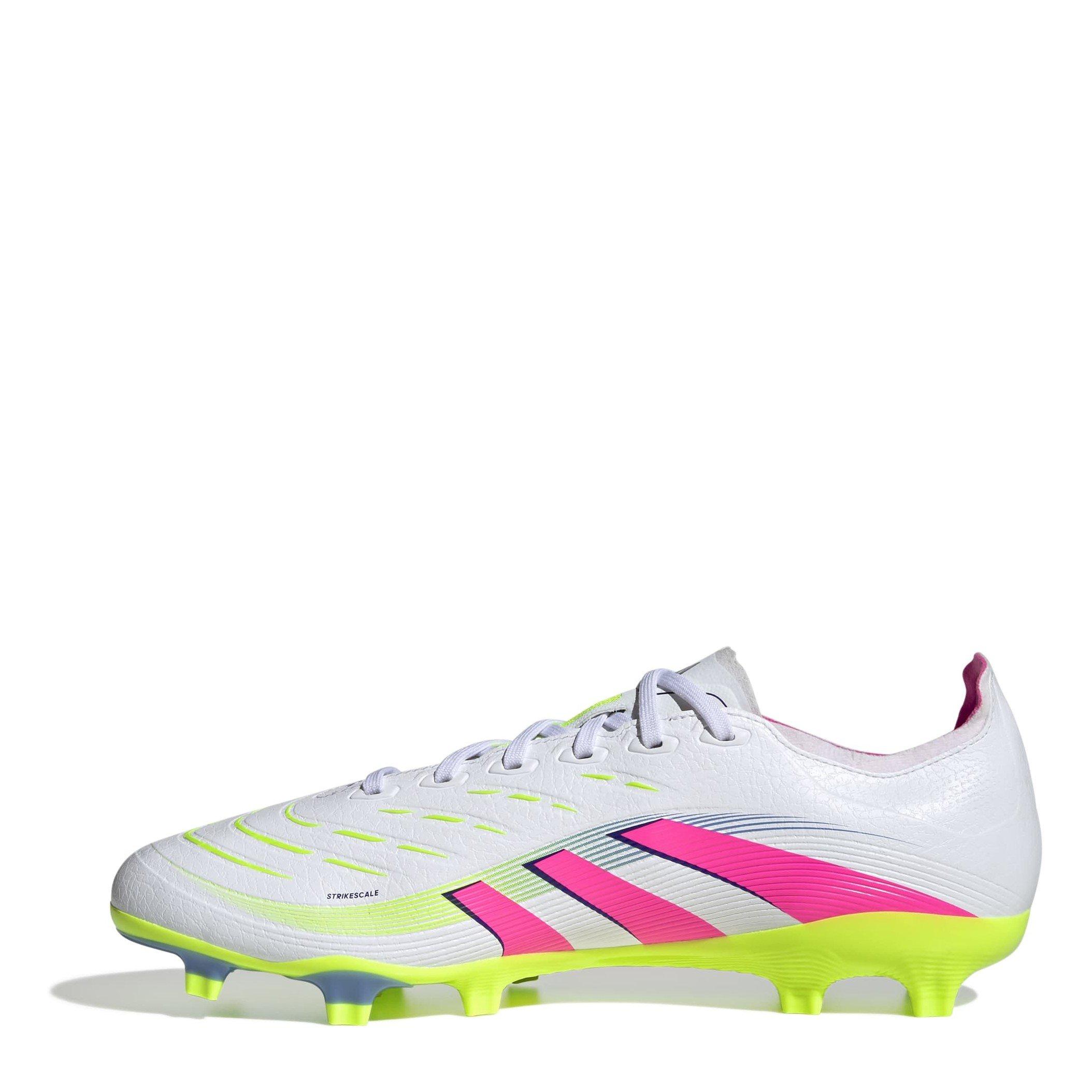 Ftwr White/Luci - adidas - Predator League Adults Firm Ground Football Boots - 2