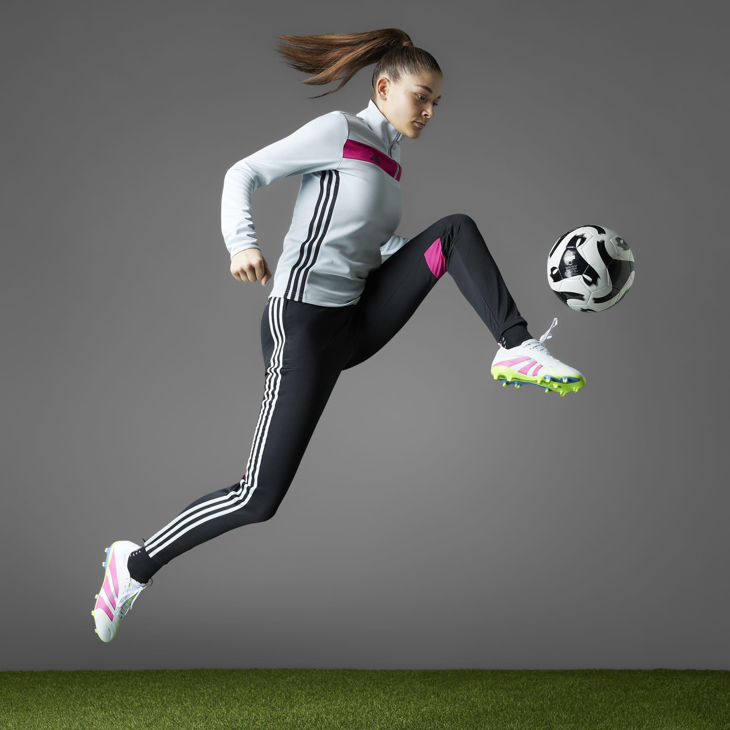 Ftwr White/Luci - adidas - Predator League Adults Firm Ground Football Boots - 13