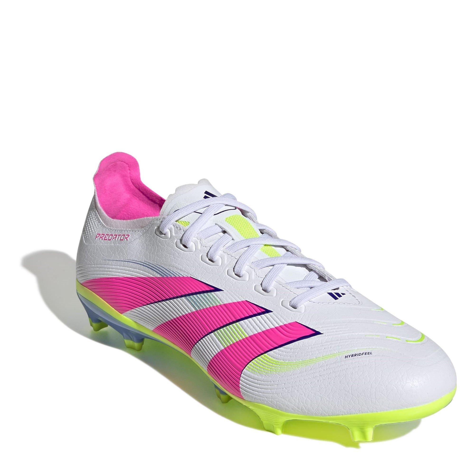 Ftwr White/Luci - adidas - Predator League Adults Firm Ground Football Boots - 3
