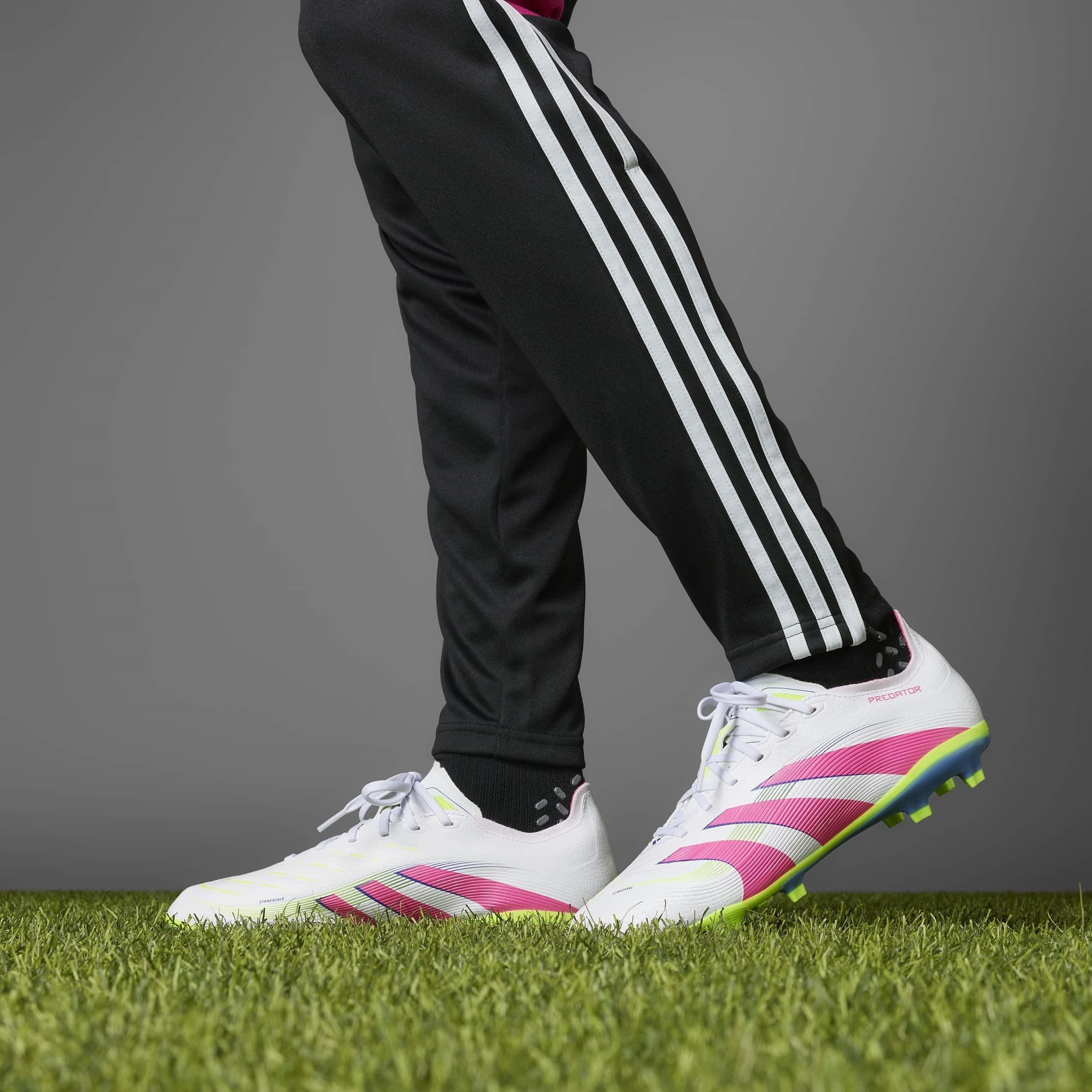 Ftwr White/Luci - adidas - Predator League Adults Firm Ground Football Boots - 10