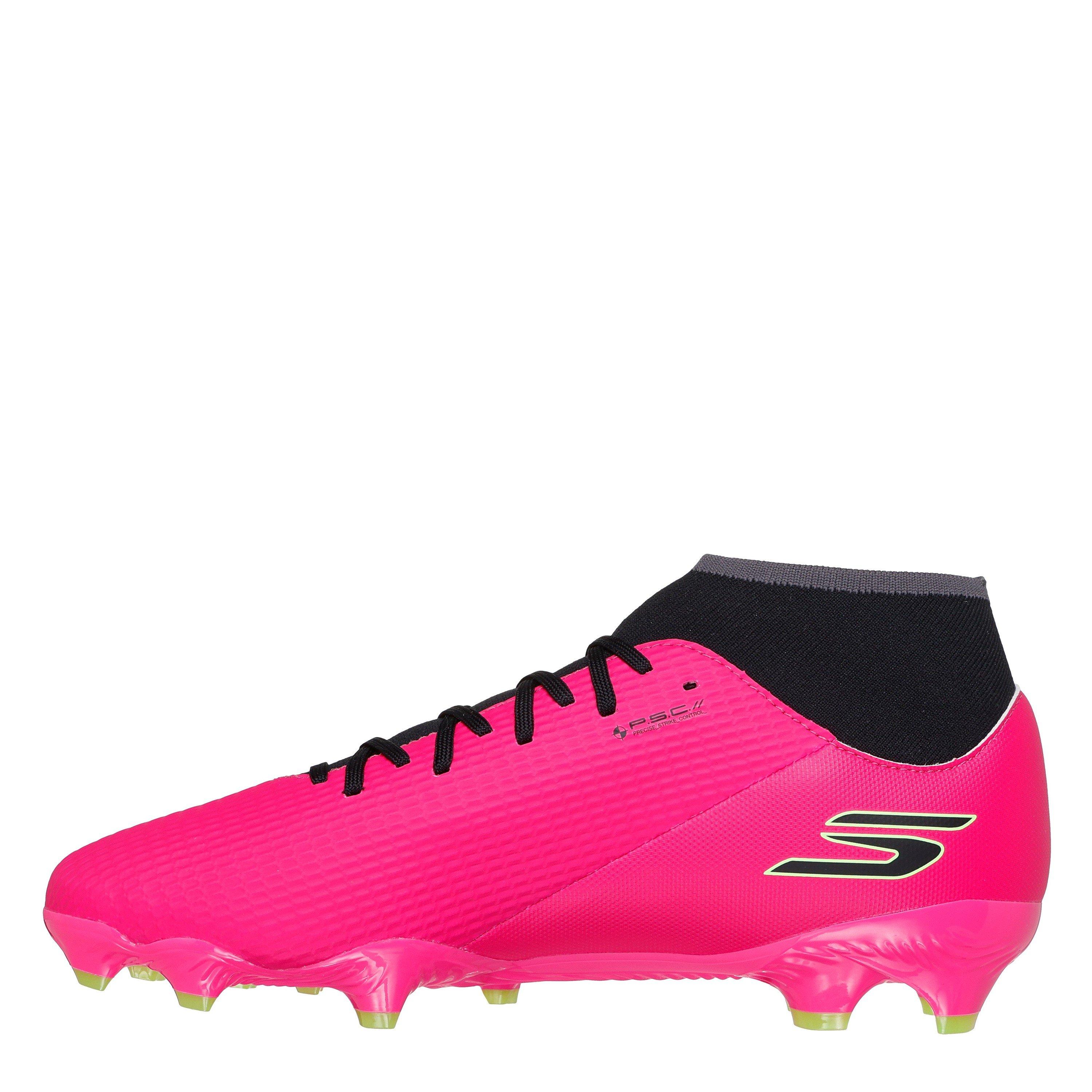 Rosa/Nero - Skechers - SKX.2 Academy Adults High Firm Ground Football Boots - 2