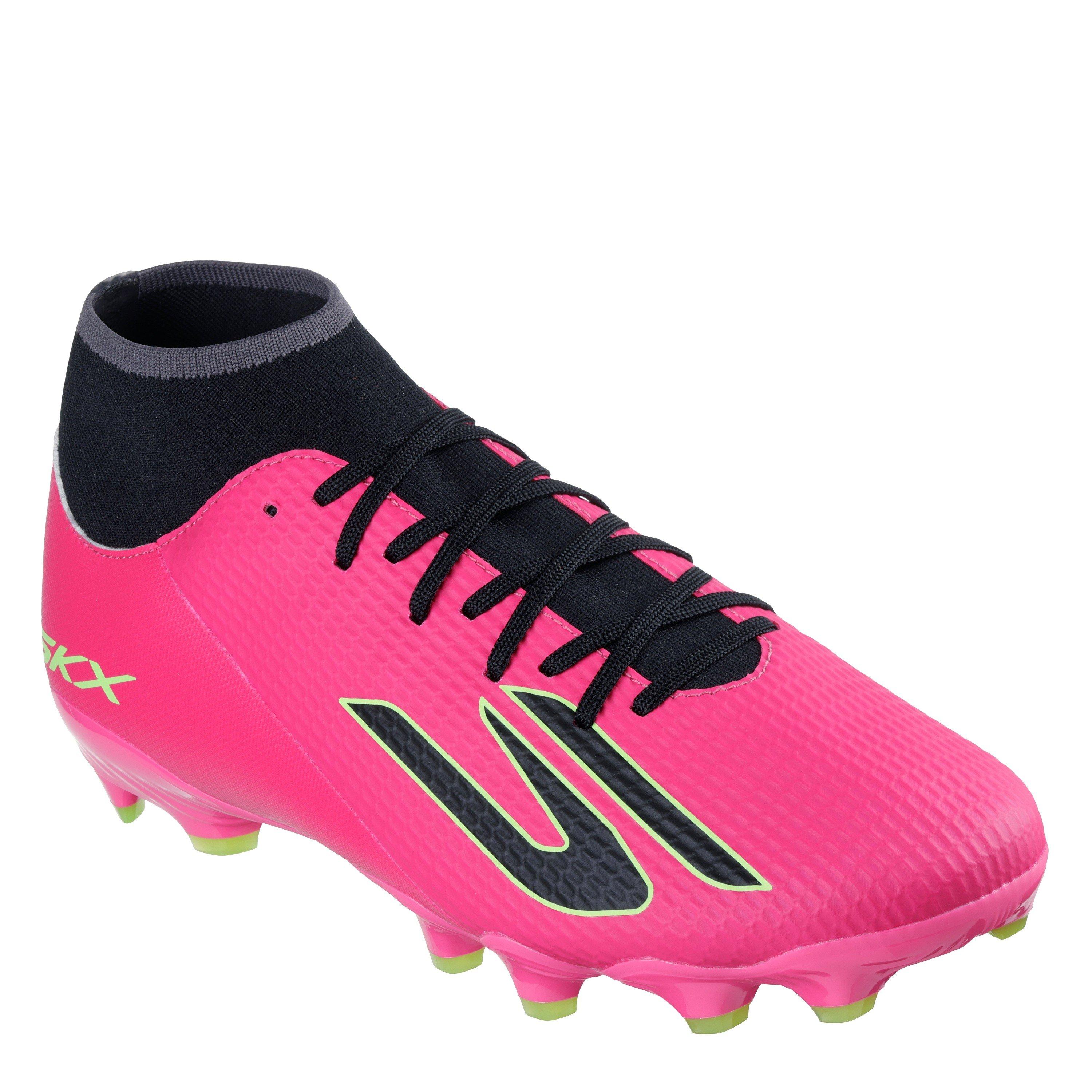 Rosa/Nero - Skechers - SKX.2 Academy Adults High Firm Ground Football Boots - 3