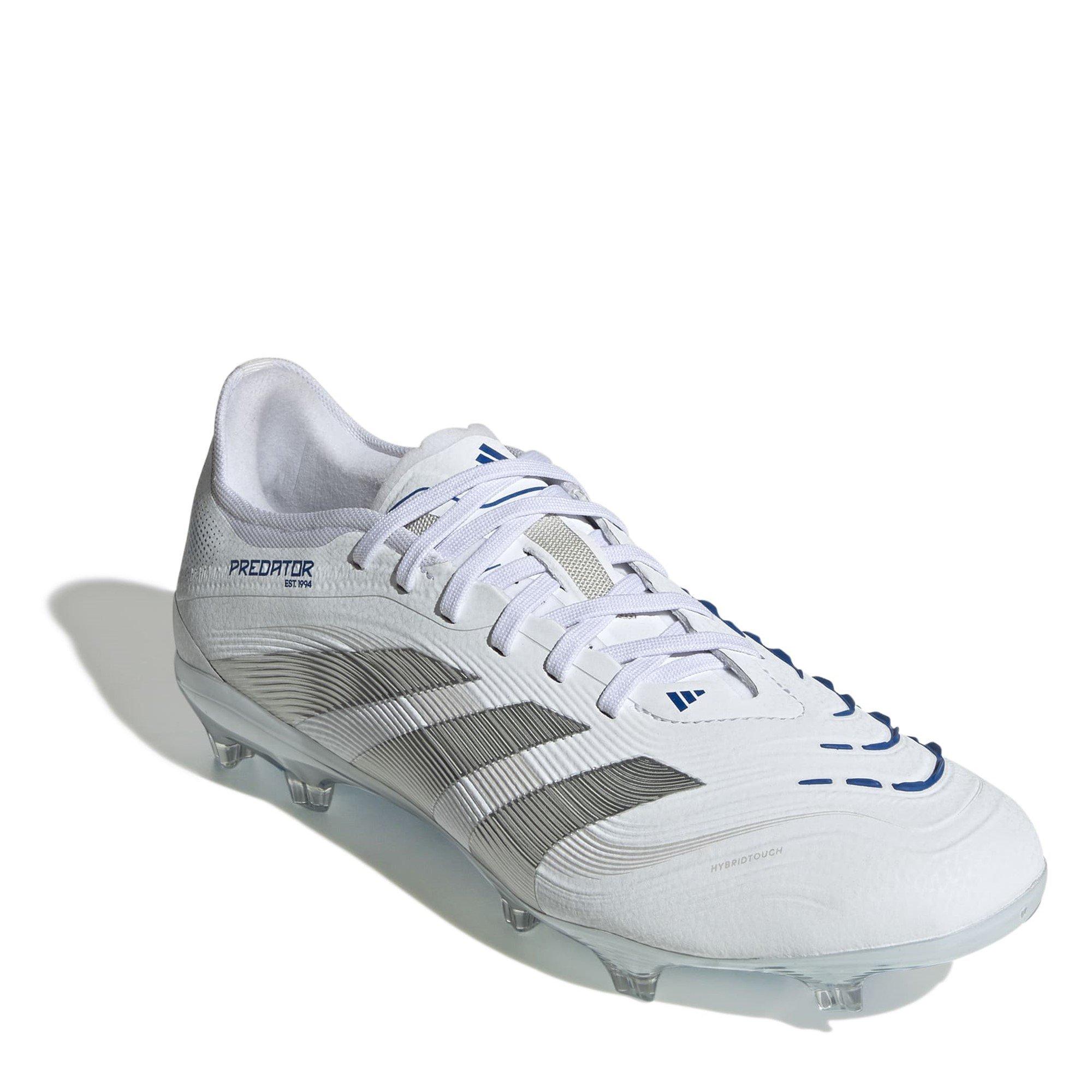 Ftwr White/Silv - adidas - Predator Pro Firm Ground Football Boots Mens - 3