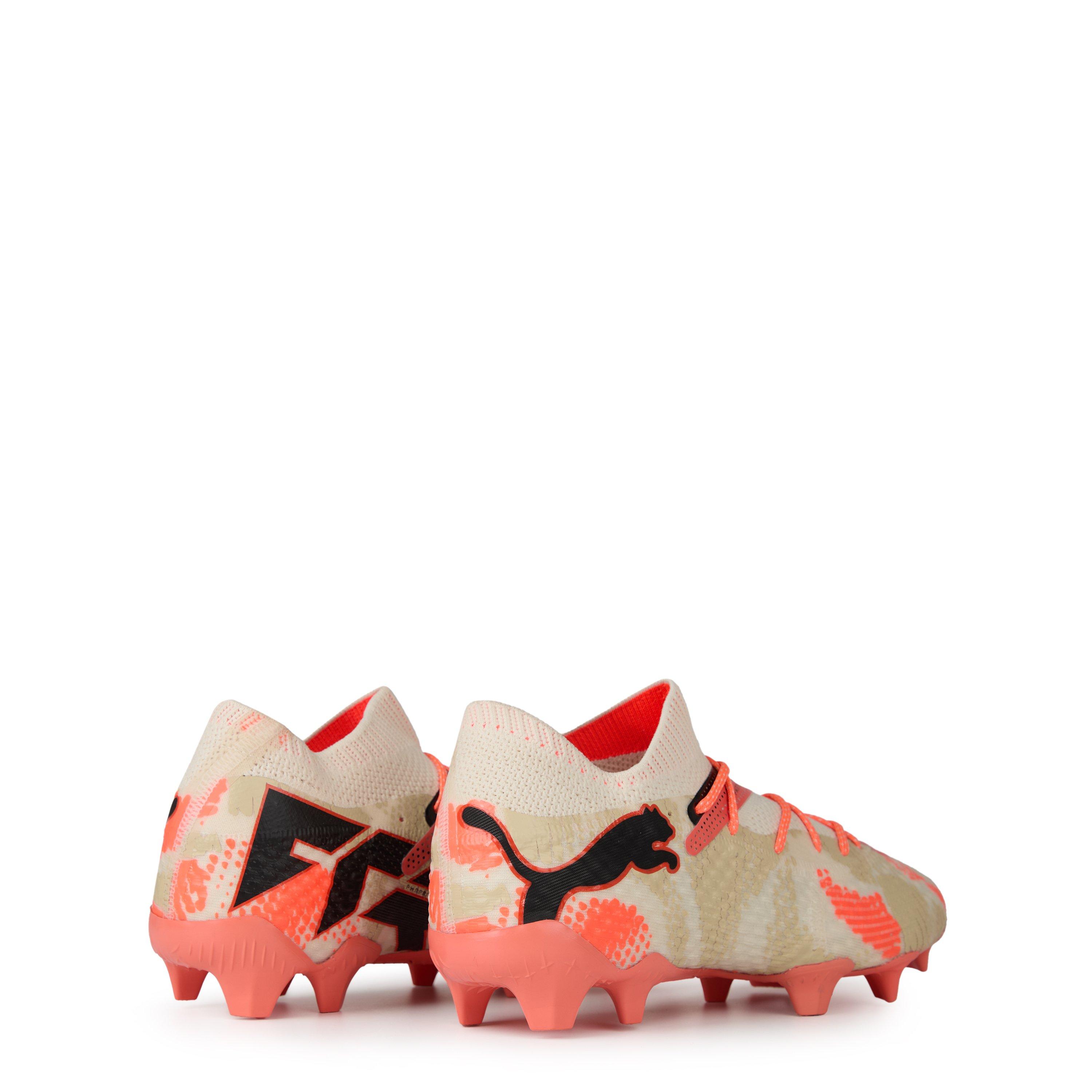 Wit/Org/Zwart - Puma - Future 7 Ultimate Firm Ground Football Boots - 5