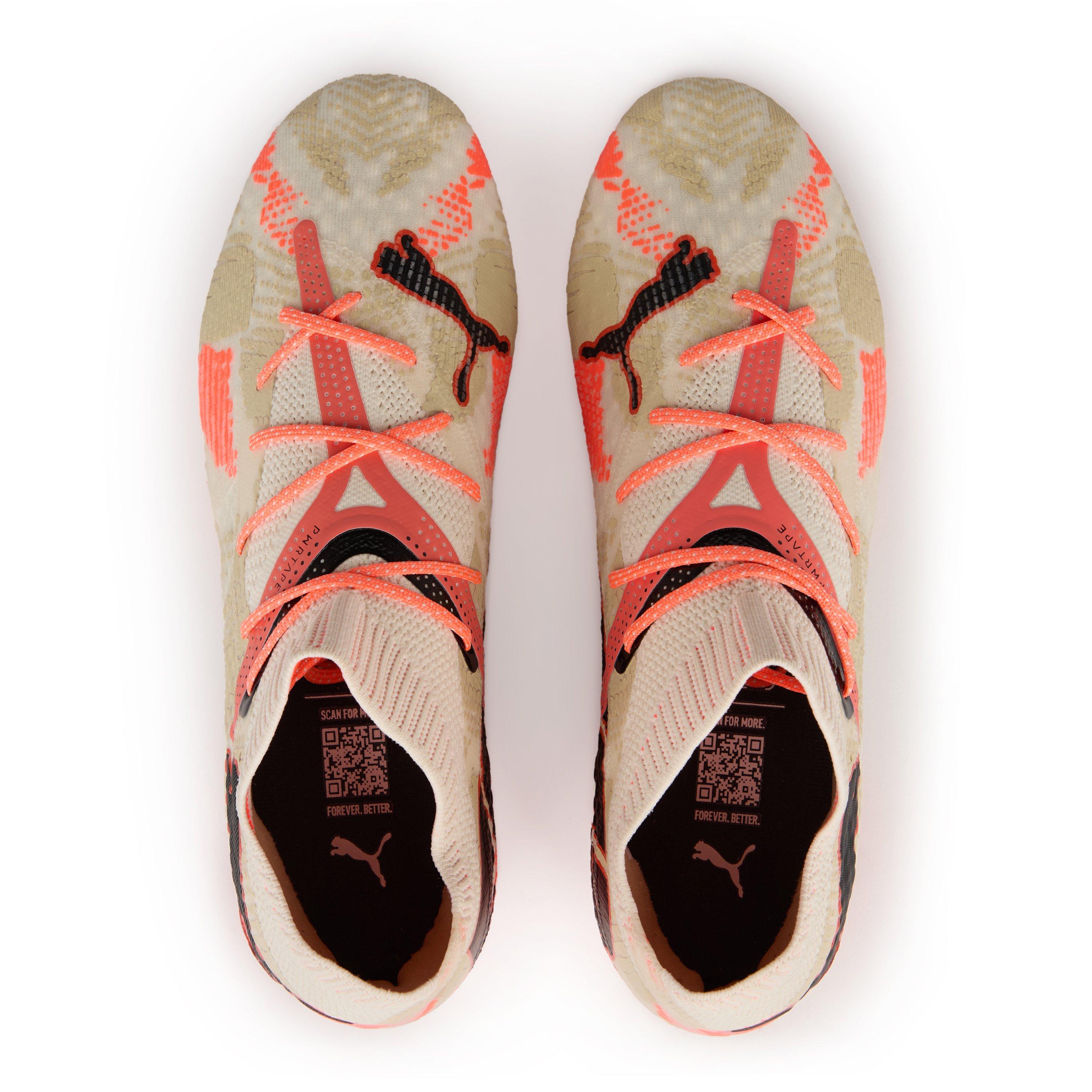 Wit/Org/Zwart - Puma - Future 7 Ultimate Firm Ground Football Boots - 6