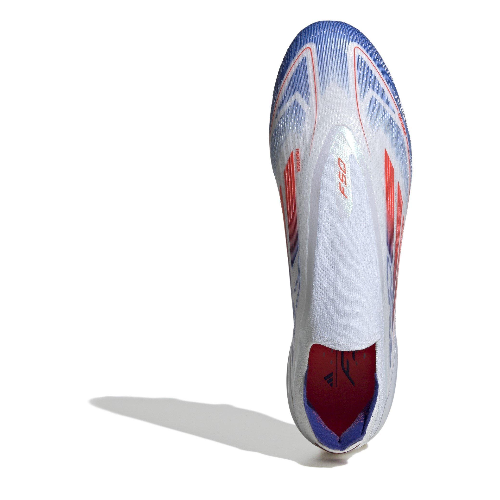 Ftwr White - adidas - F50 Elite Laceless Firm Ground Football Boots Mens - 5