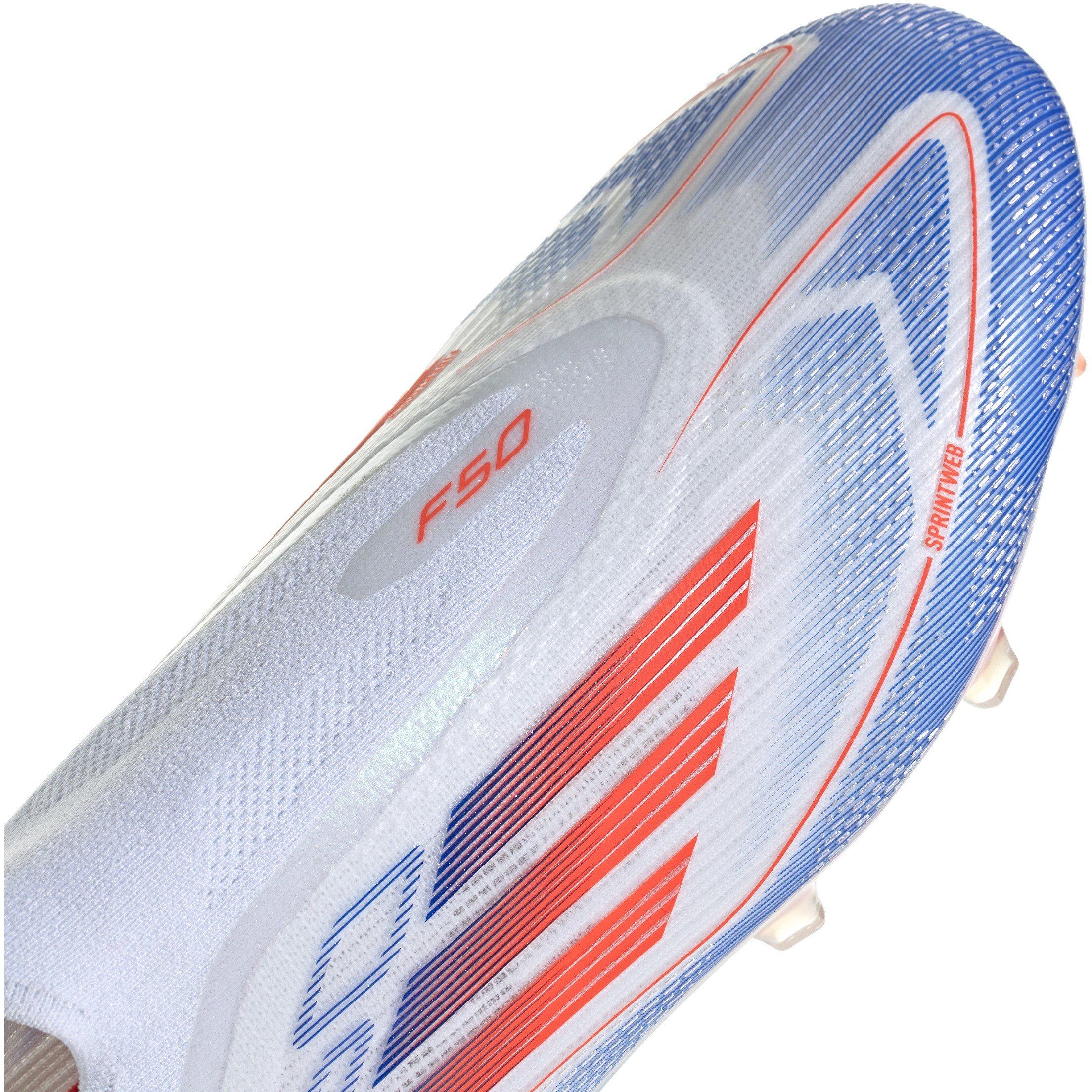 Ftwr White - adidas - F50 Elite Laceless Firm Ground Football Boots Mens - 8