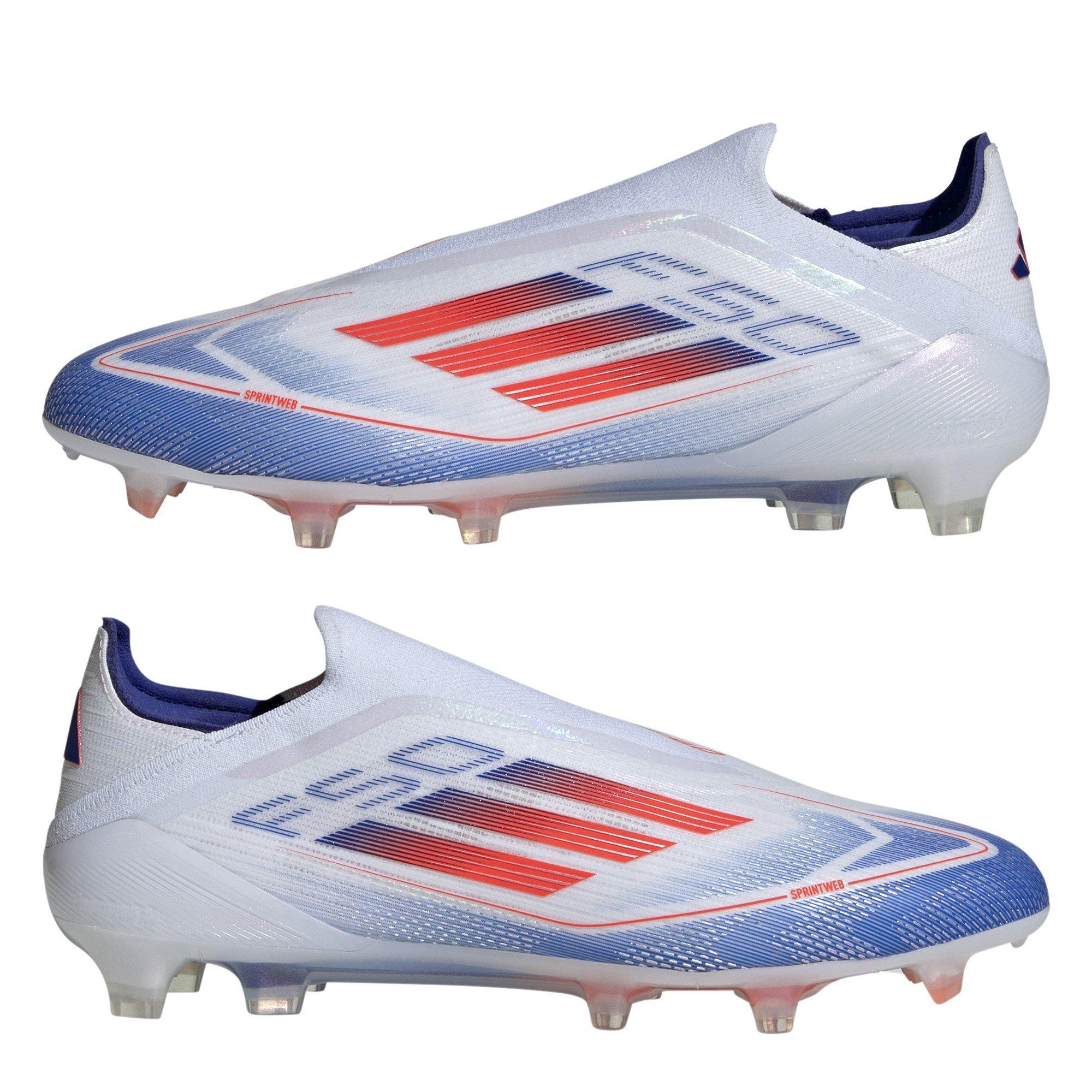Ftwr White - adidas - F50 Elite Laceless Firm Ground Football Boots Mens - 9