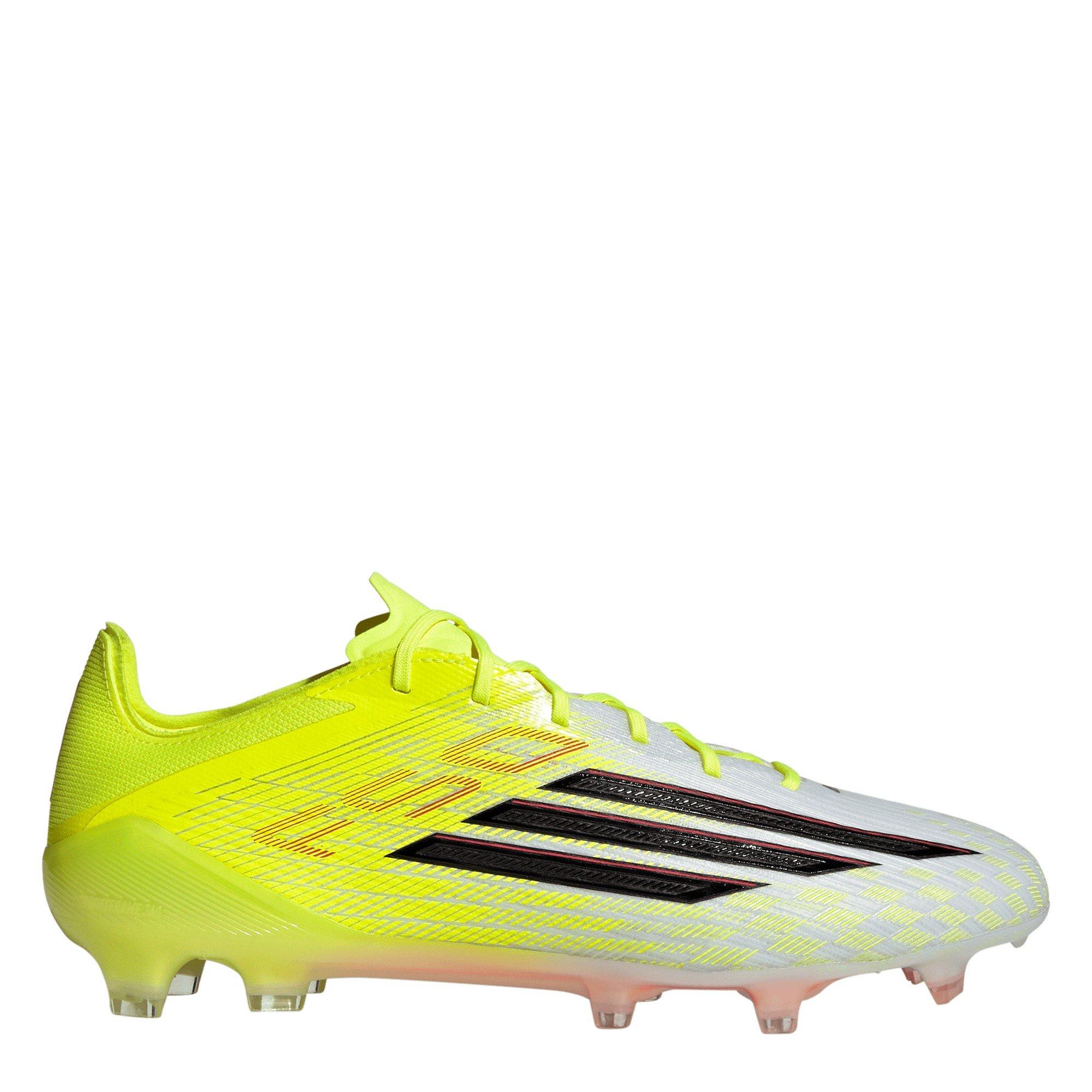 Adidas Men's F50 Elite Adults Firm Ground Football Boots - Solar Yellow - 7 (40.7)