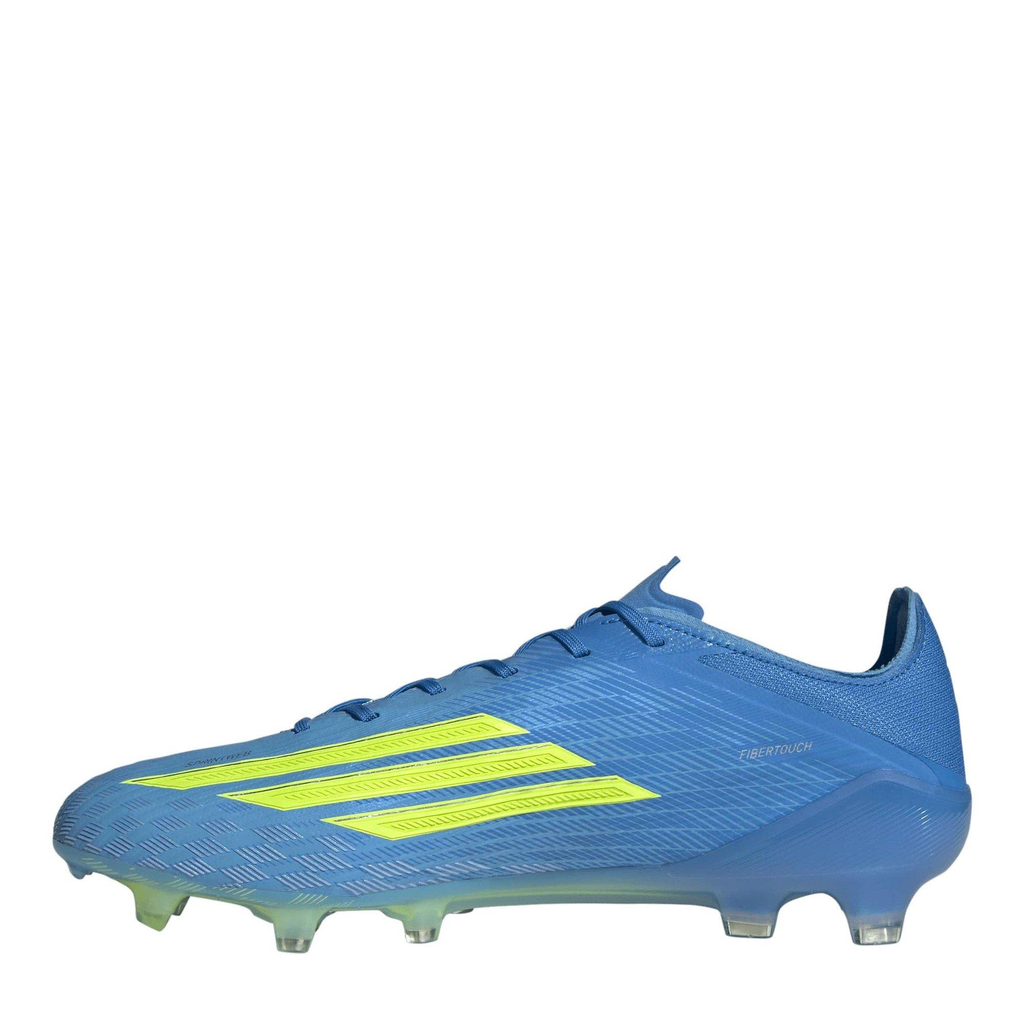 Blauw/Geel - adidas - F50 Elite Adults Firm Ground Football Boots - 2